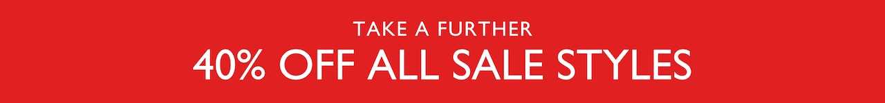 Take A Further 40% Off All Sale.