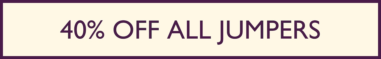 40% Off All Jumpers