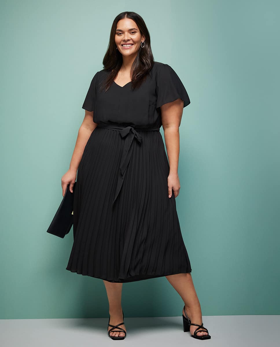 Black Plus Size Maxi Dress