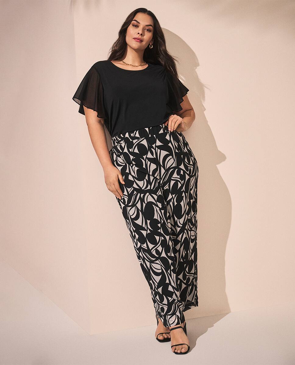 Curve Wide-Leg Pants