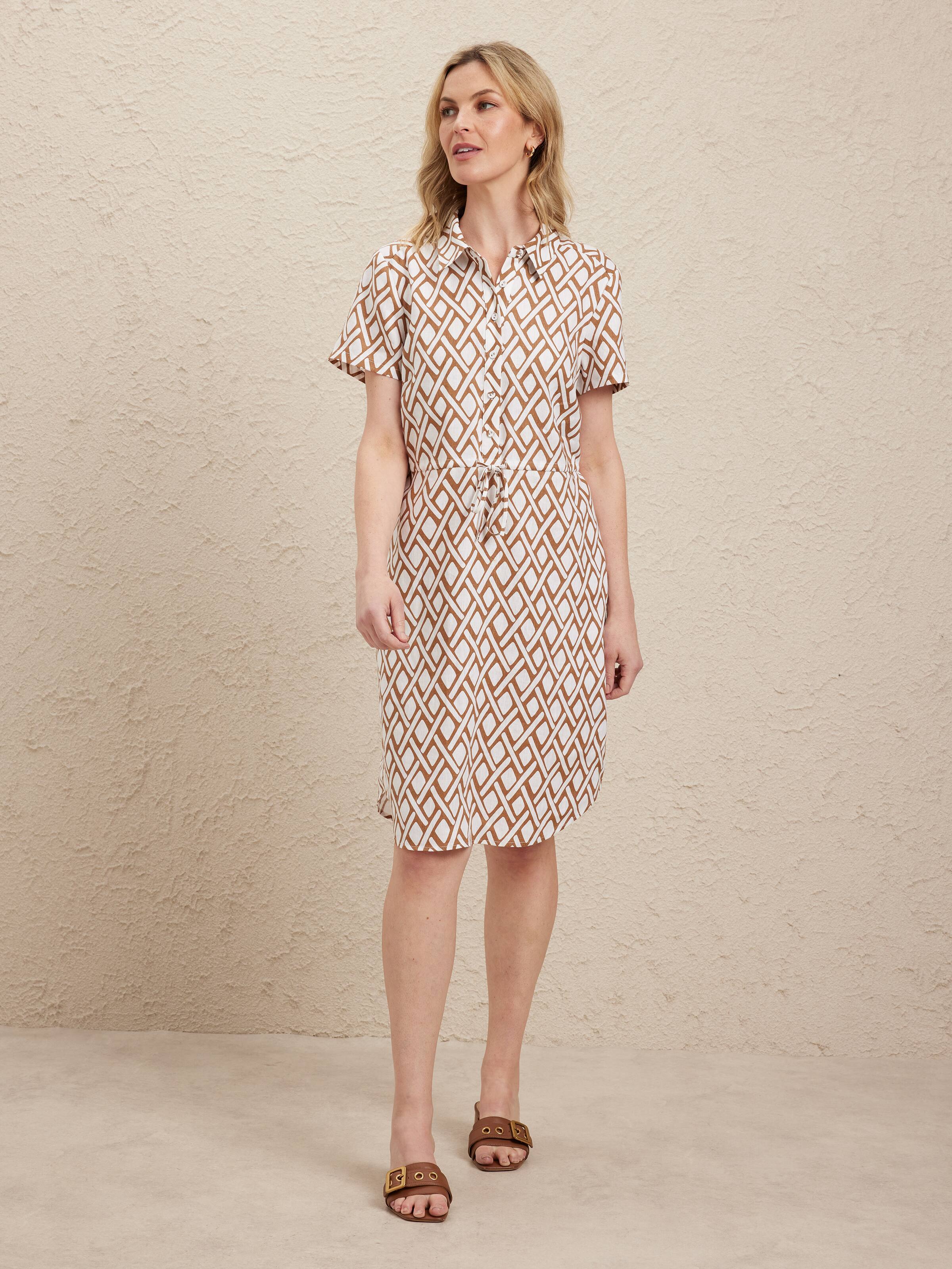 Frankie Linen Shift Dress