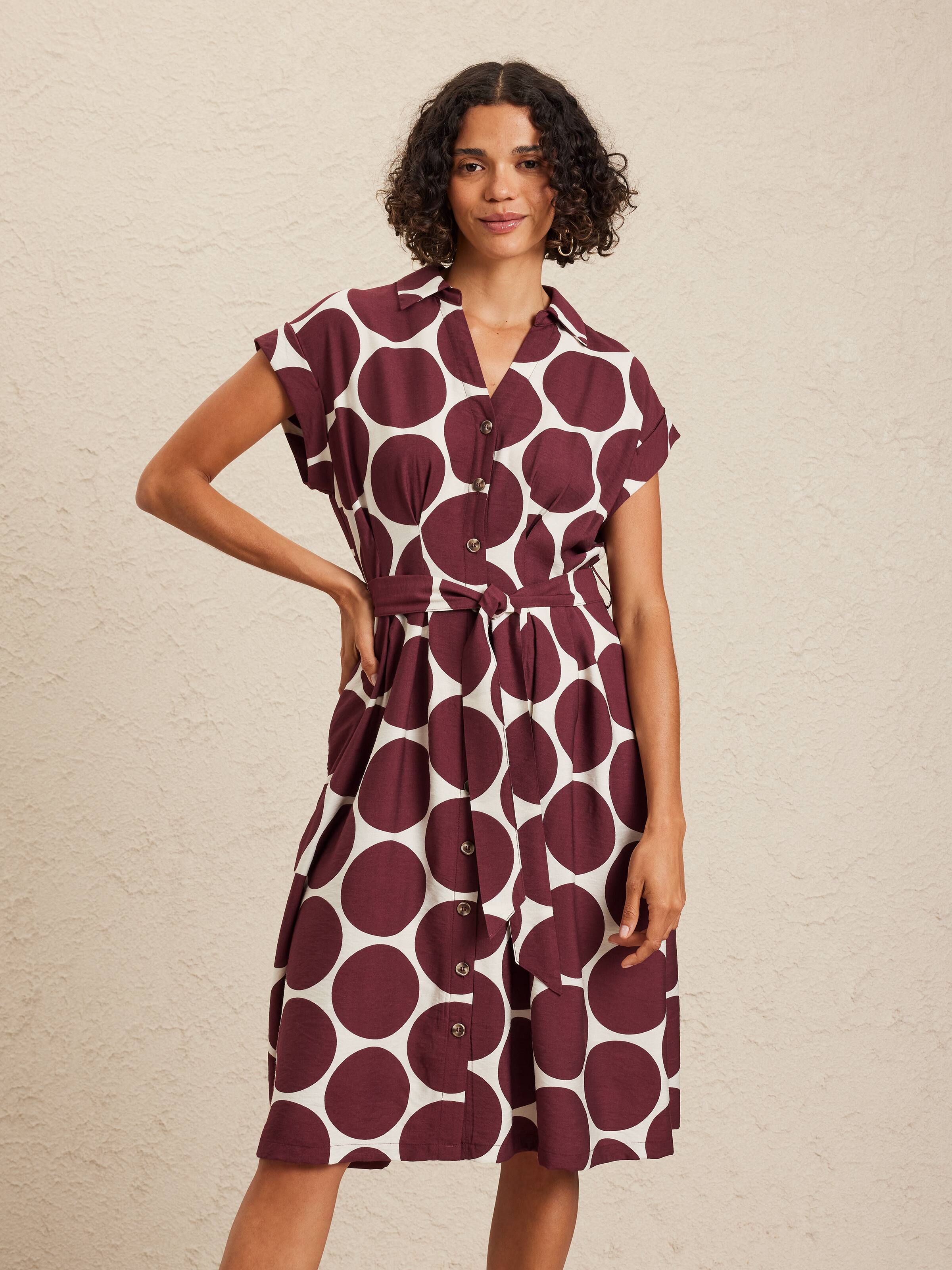 Betty Viscose Shirt Dress