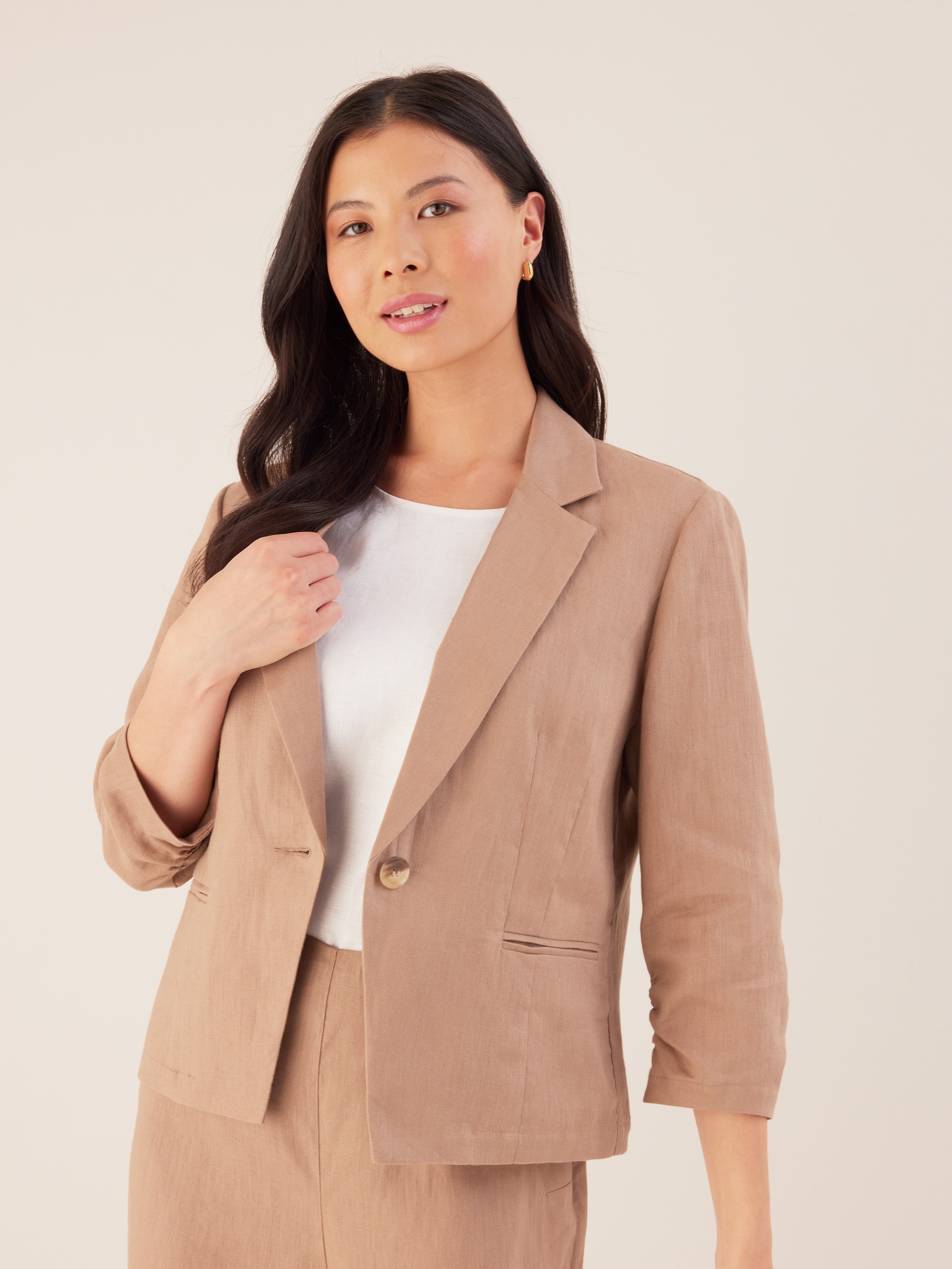 Ladies sale linen jackets