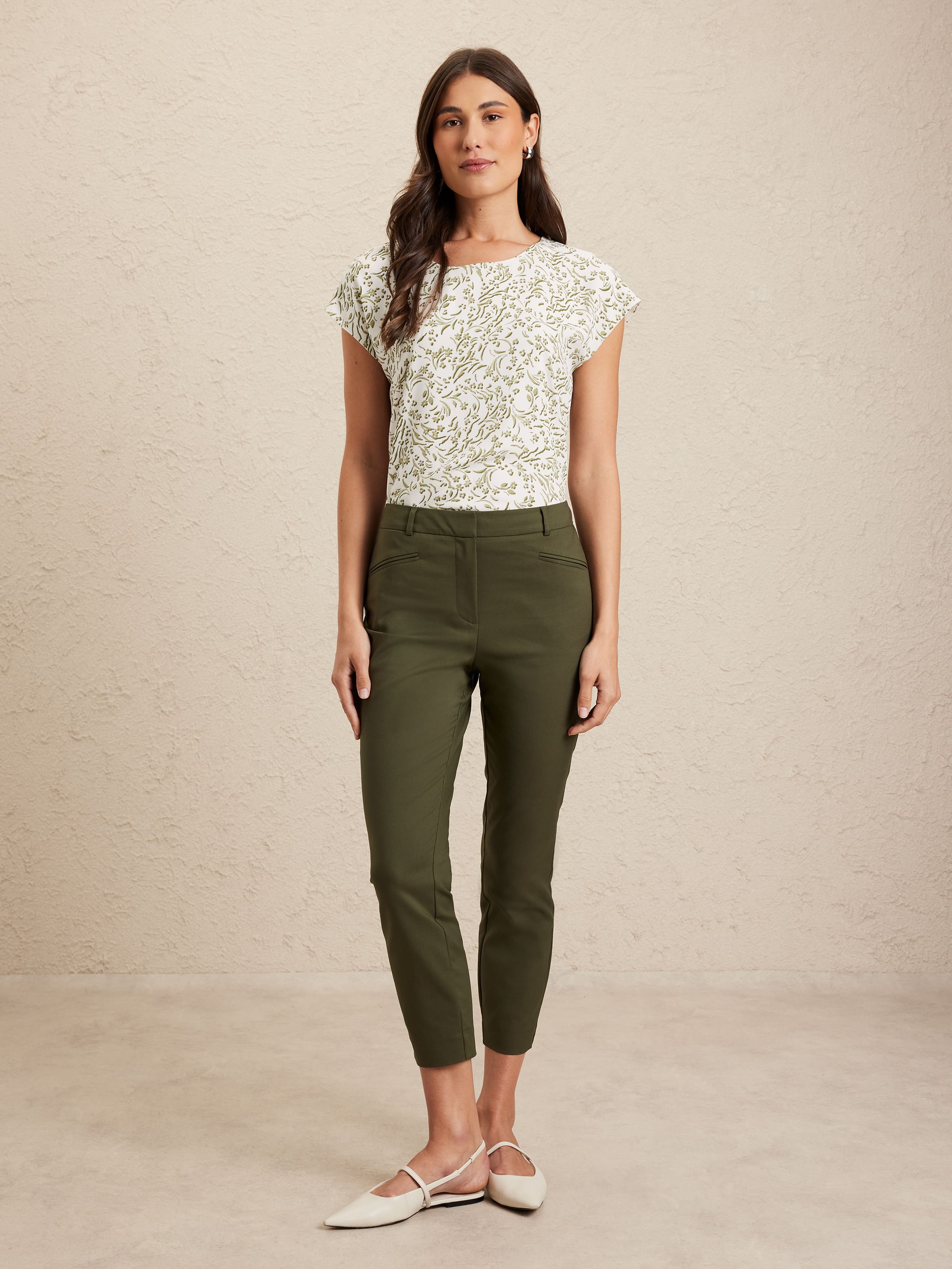 Alice Slim 7/8Th Pant