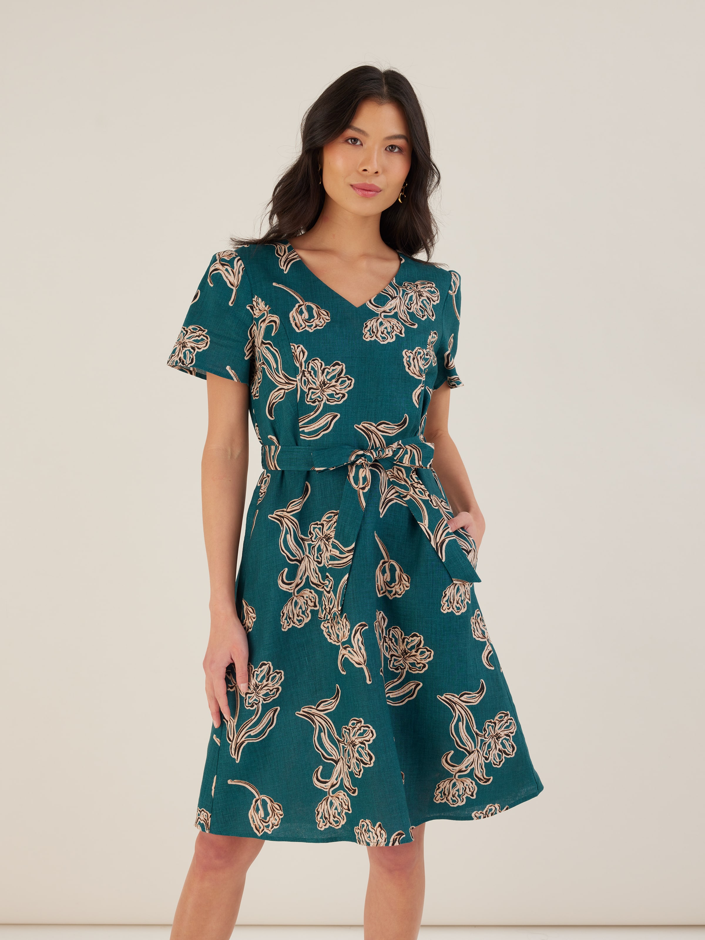 Betty Linen Dress