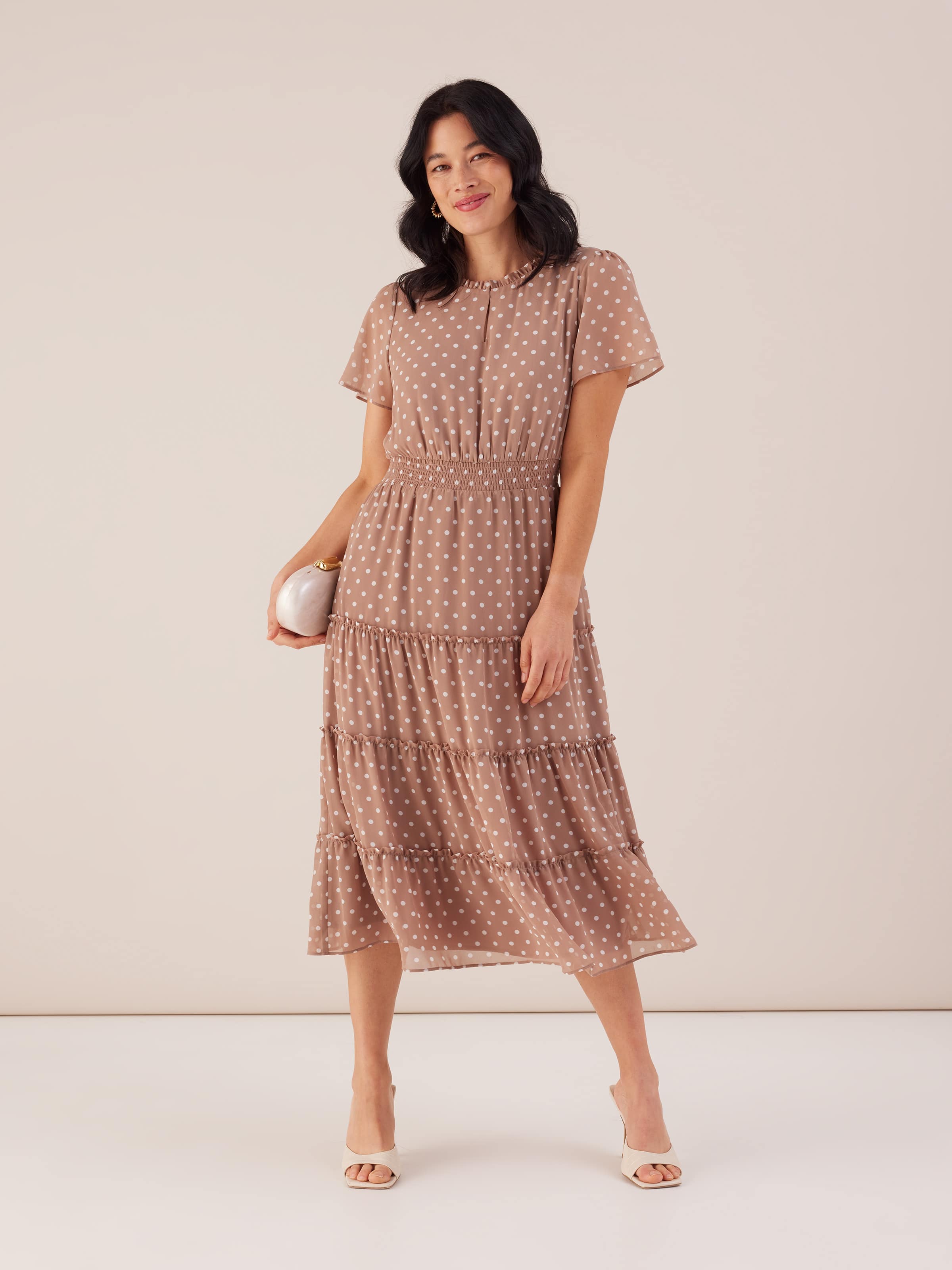 Suri Layered Midi Dress