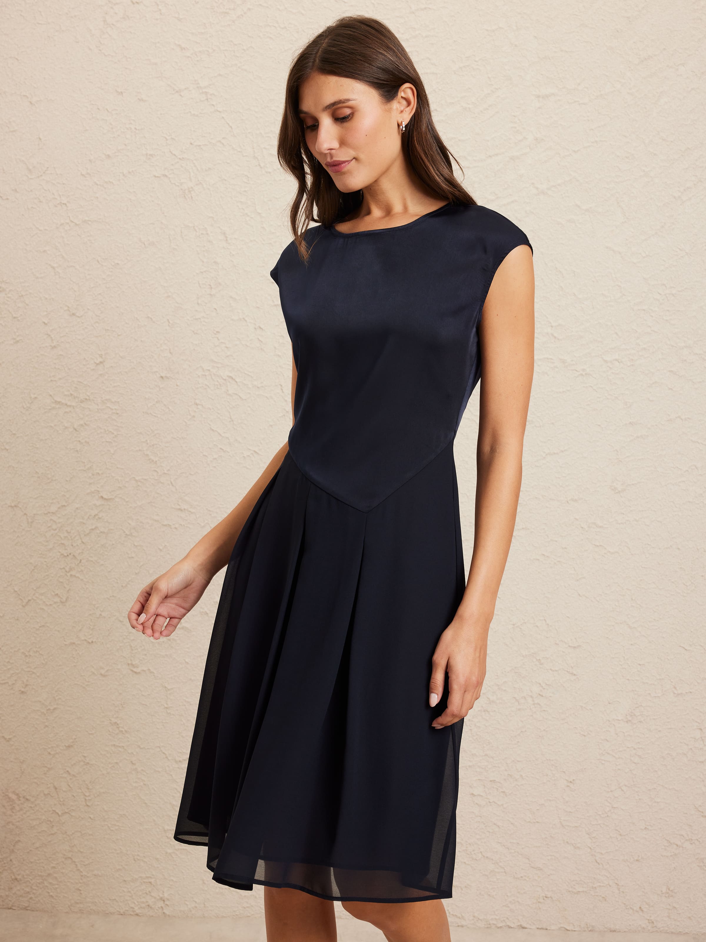 Ari Mixed Media Dress