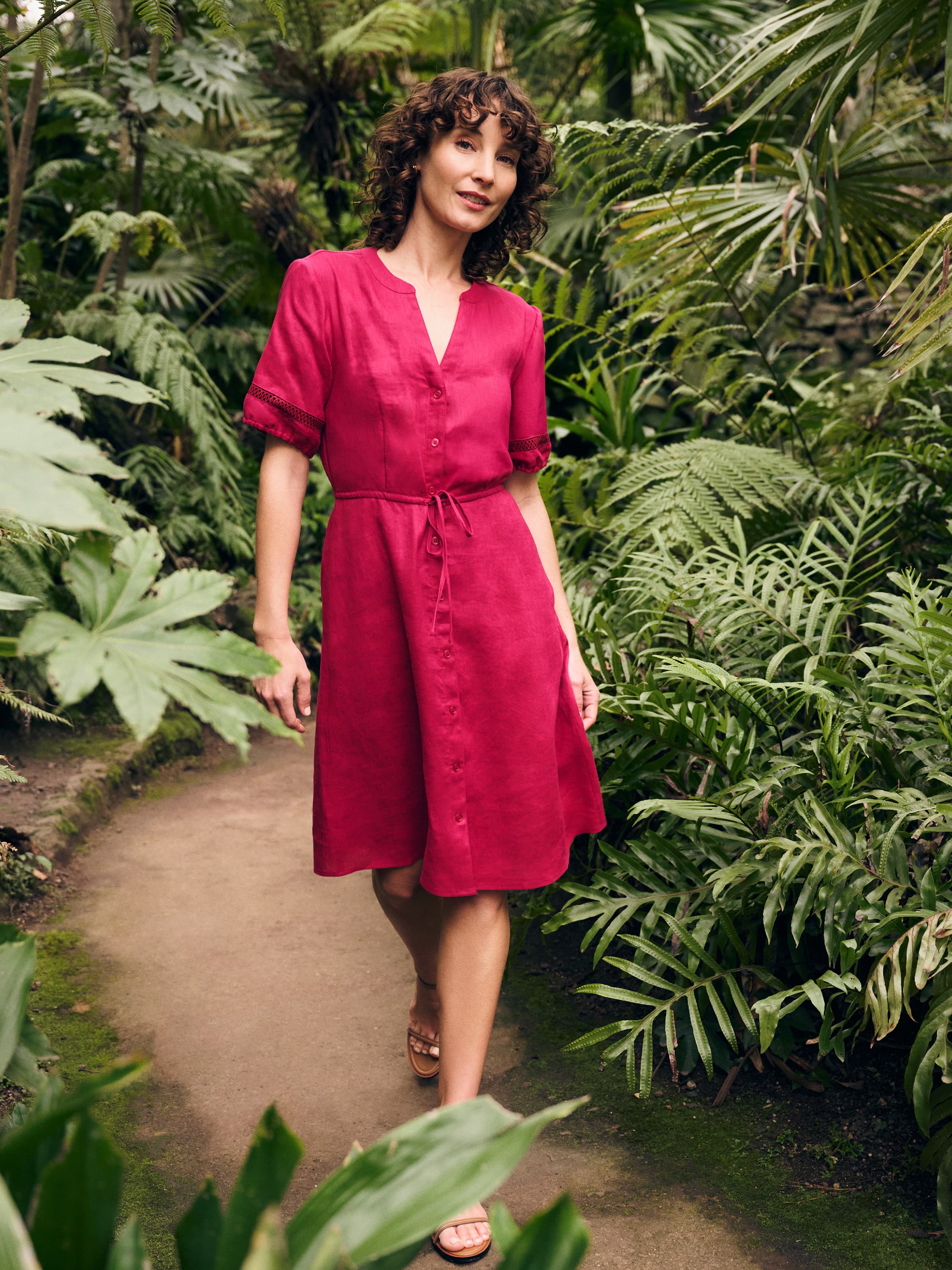 Lara Linen Dress