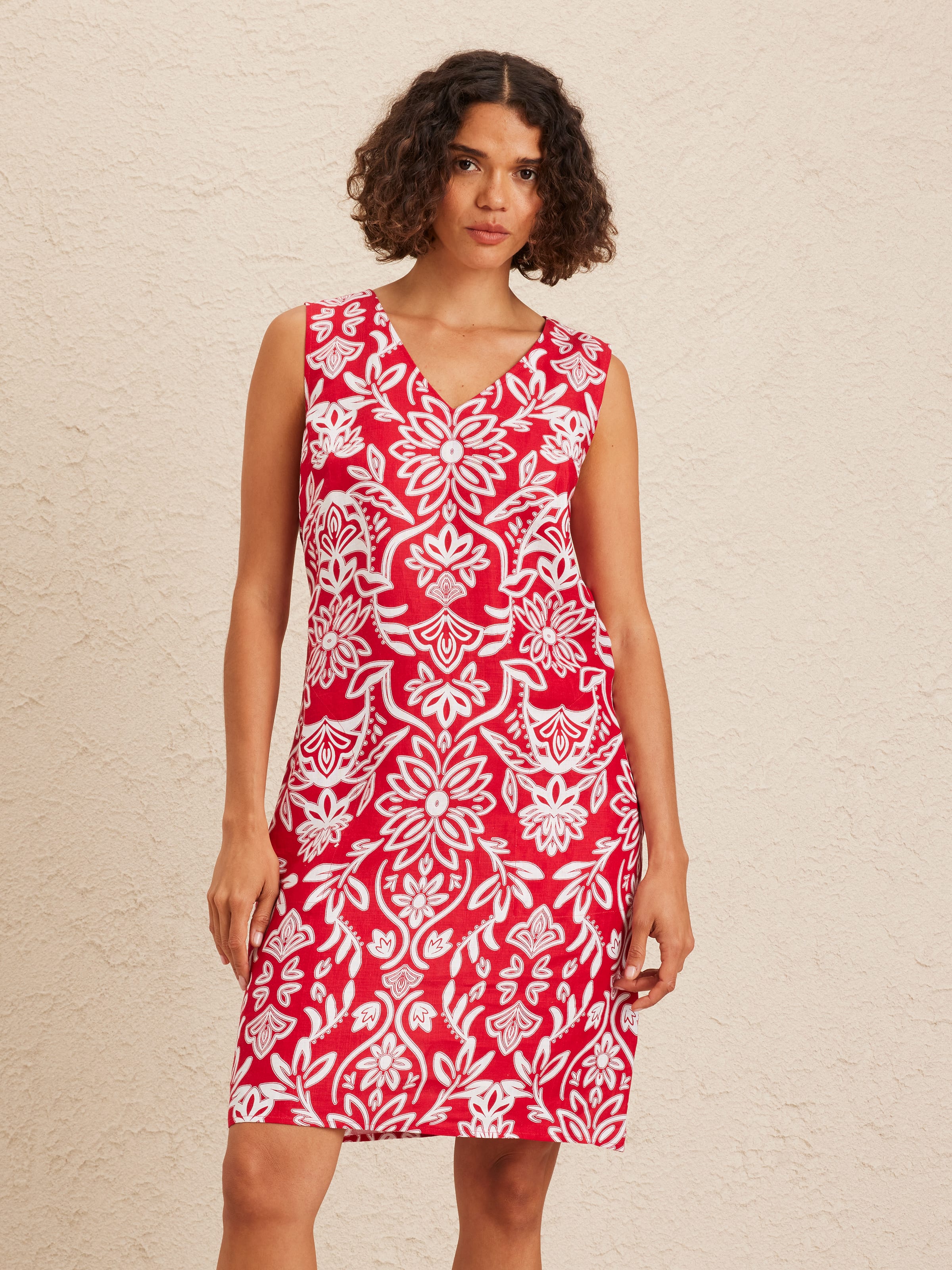 Lola Linen Shift Dress