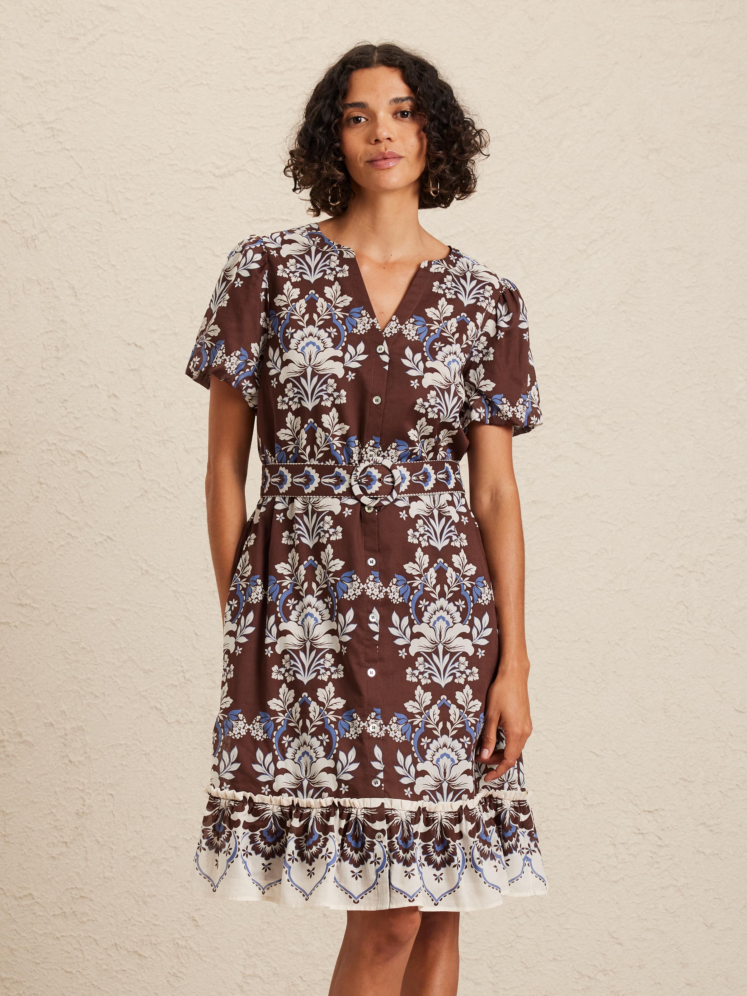 Bubble Sienna Cotton Voile Dress