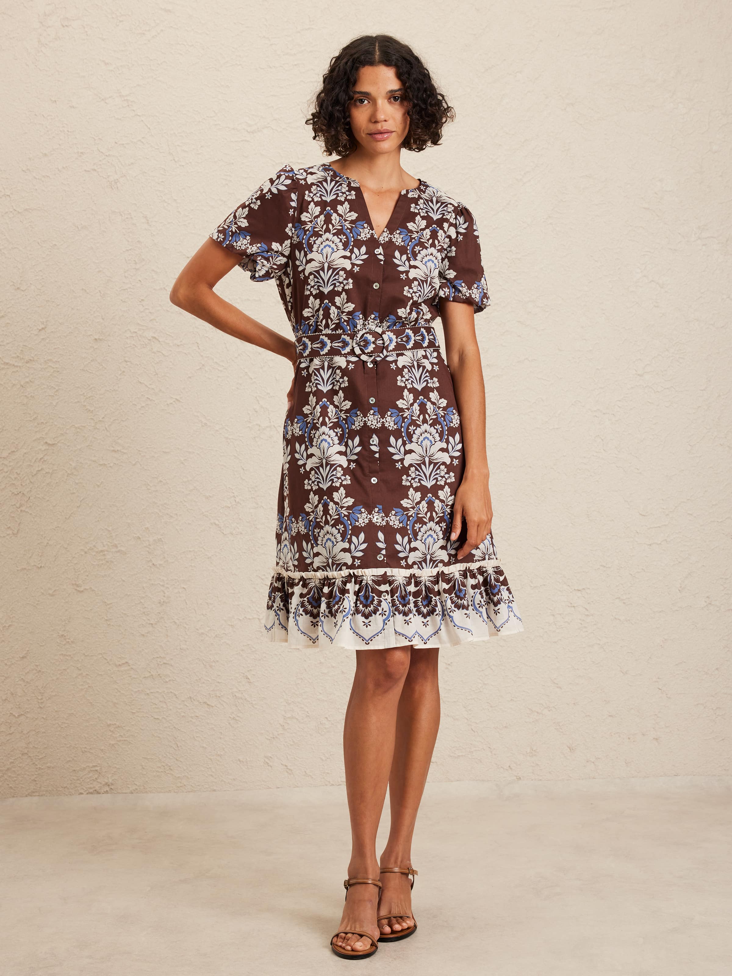 Bubble Sienna Cotton Voile Dress