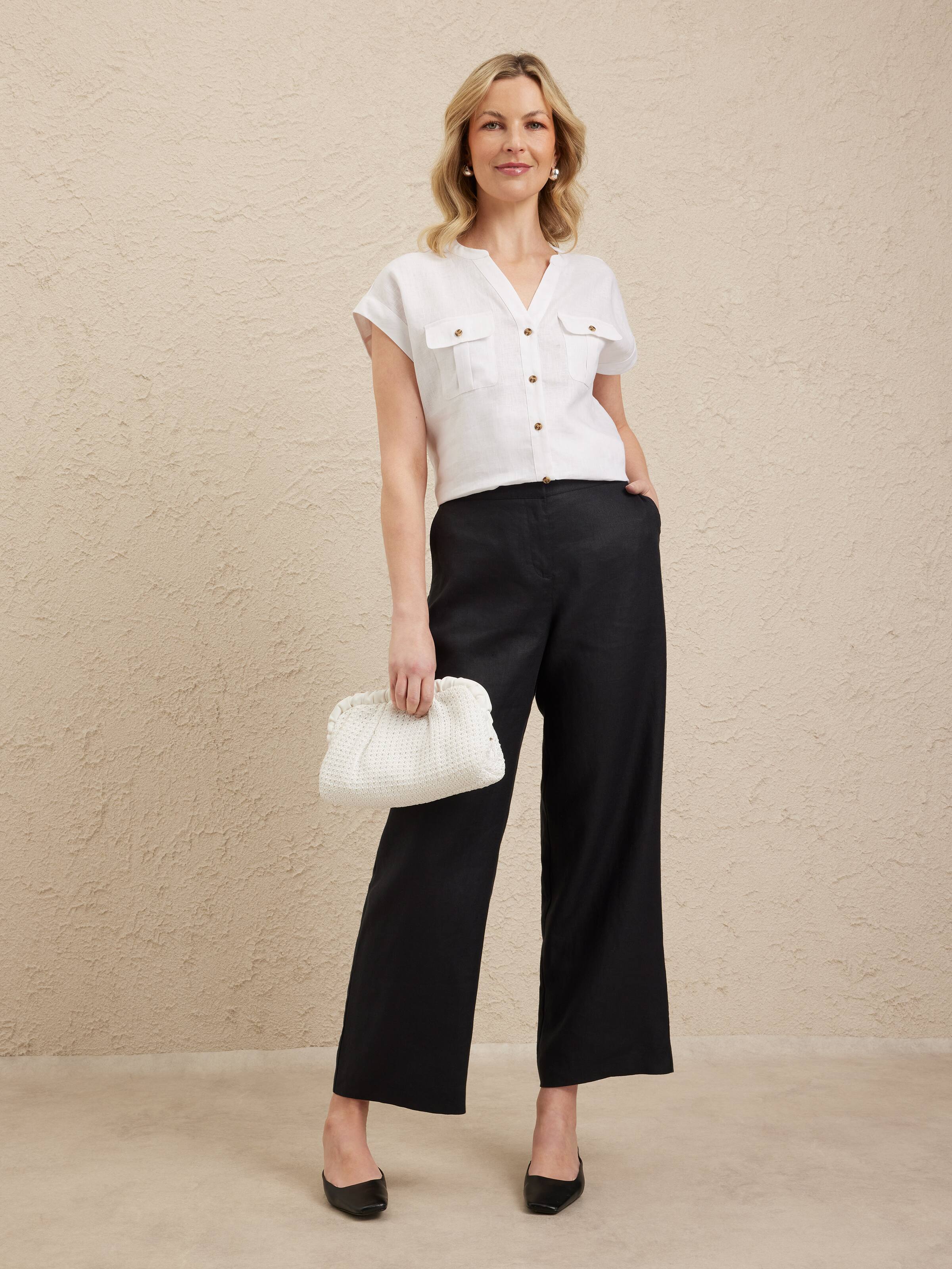 Full Length Linen Pant
