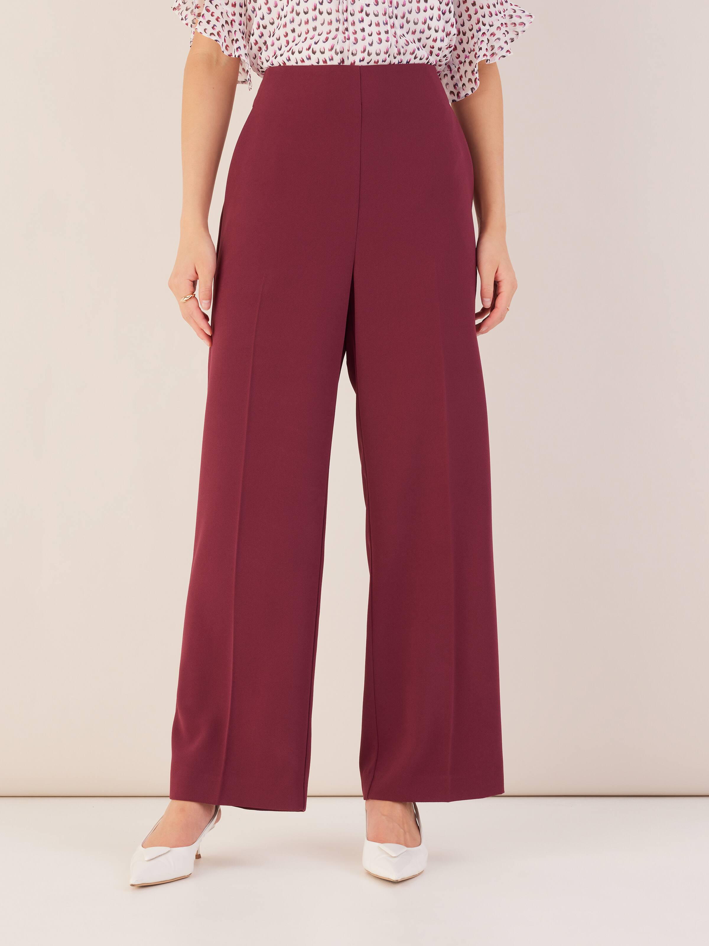 UO Jay Gingham Wide-Leg Pant