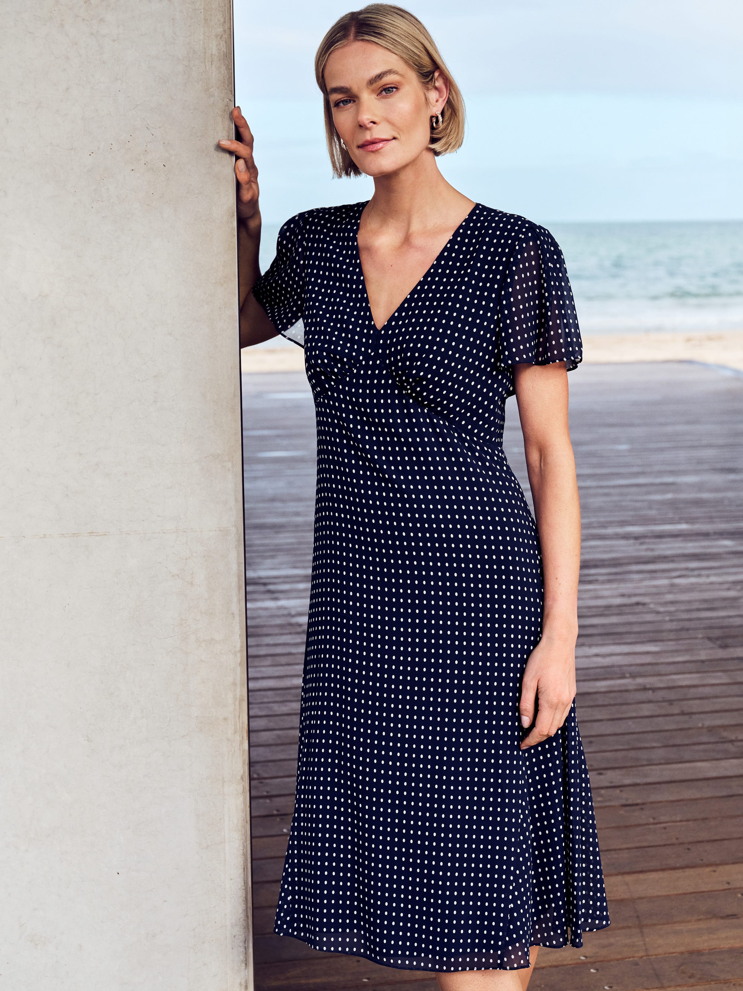 Emily Empire Midi Dress