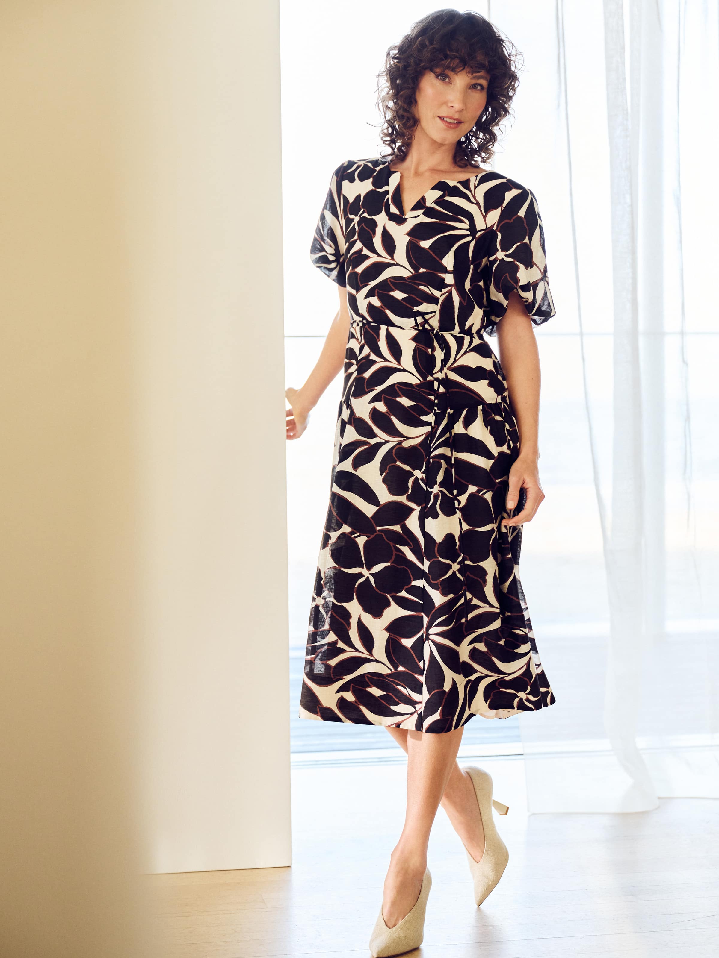 Mila Bubble Sleeve Dress