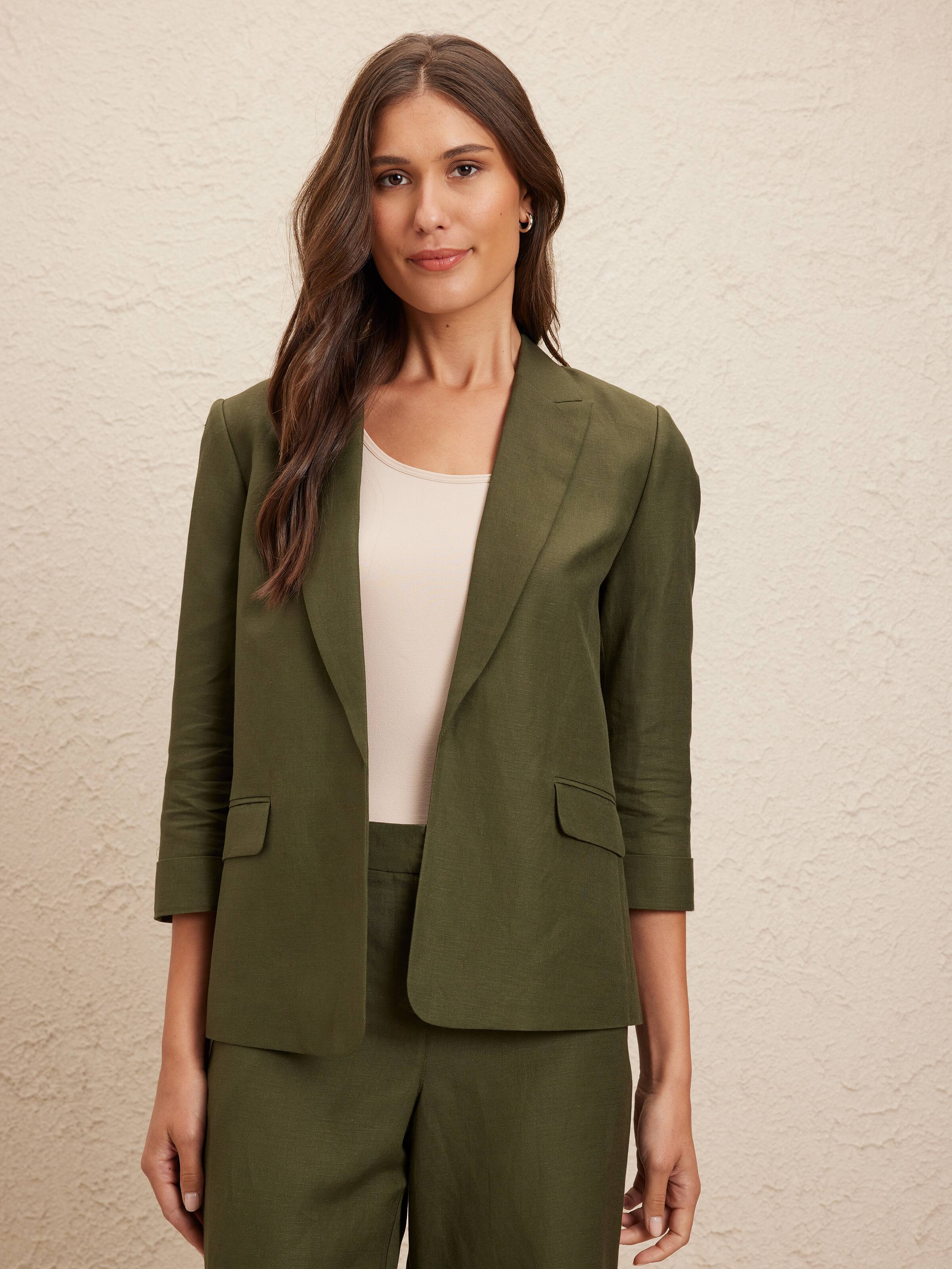 Piper Linen Viscose Blazer