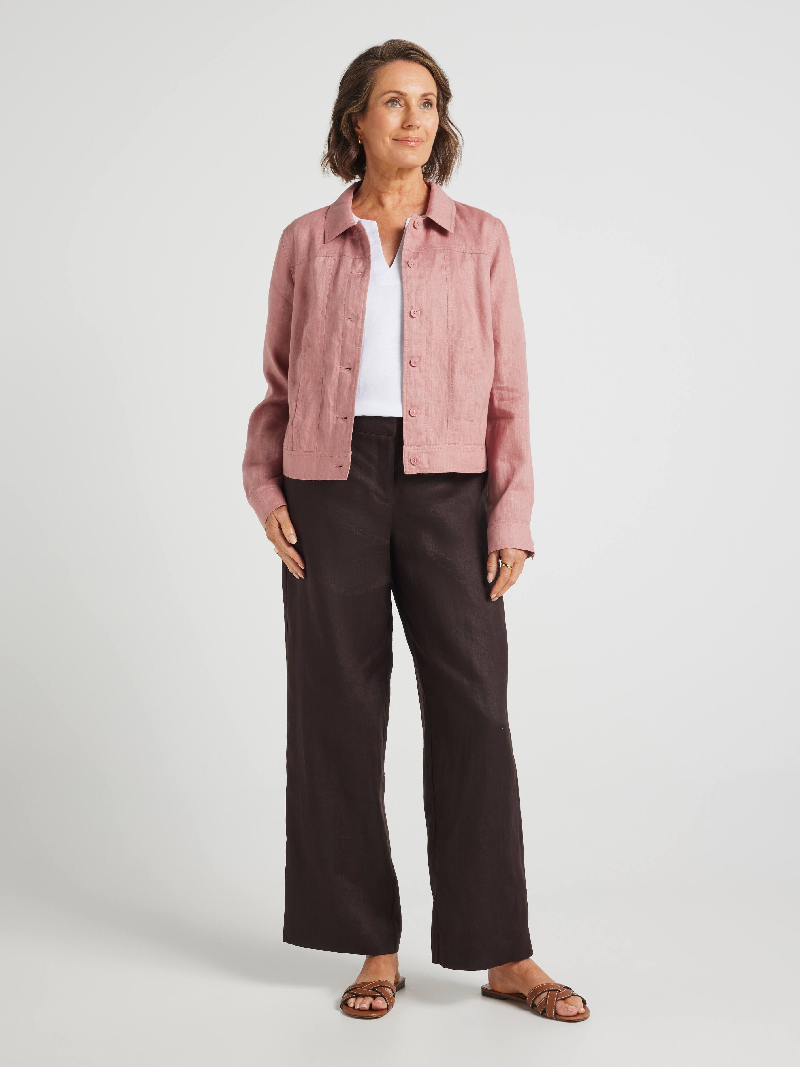 Nadia Linen Jacket