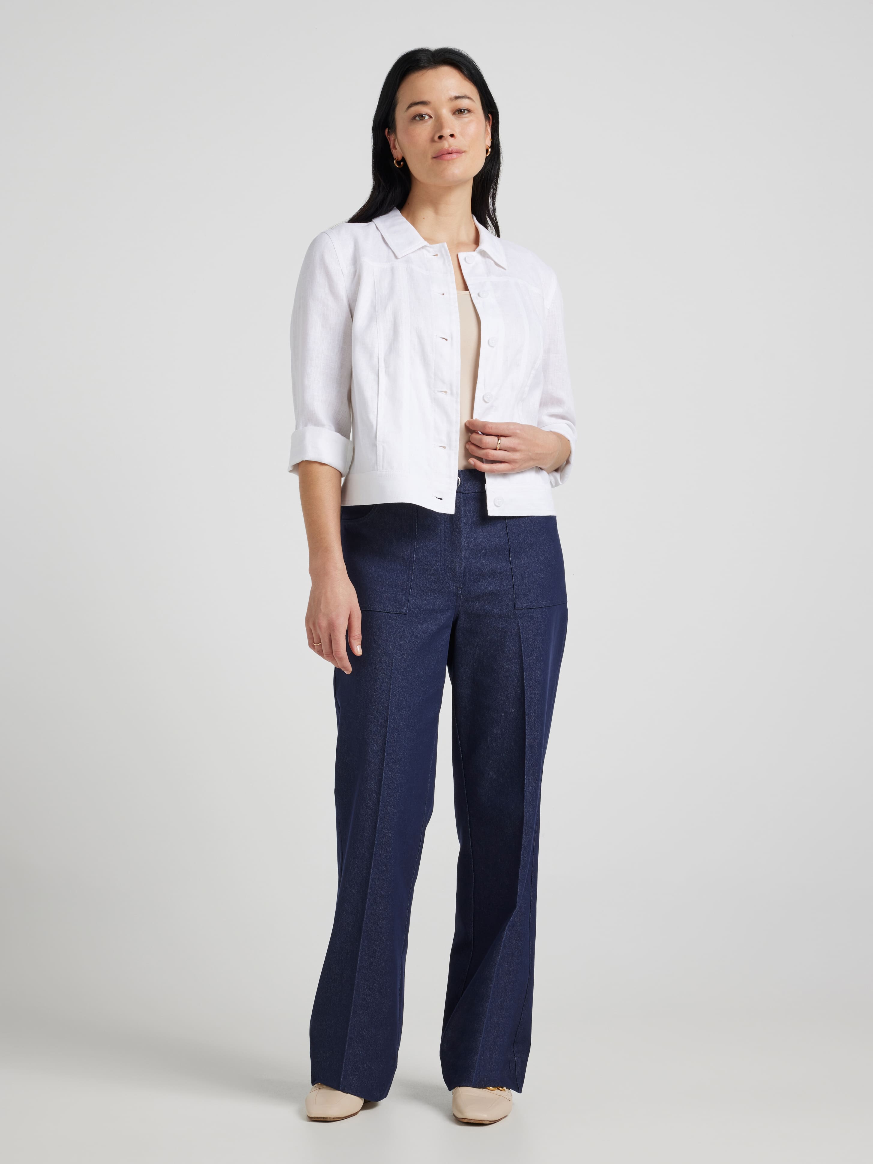 Nadia Linen Jacket