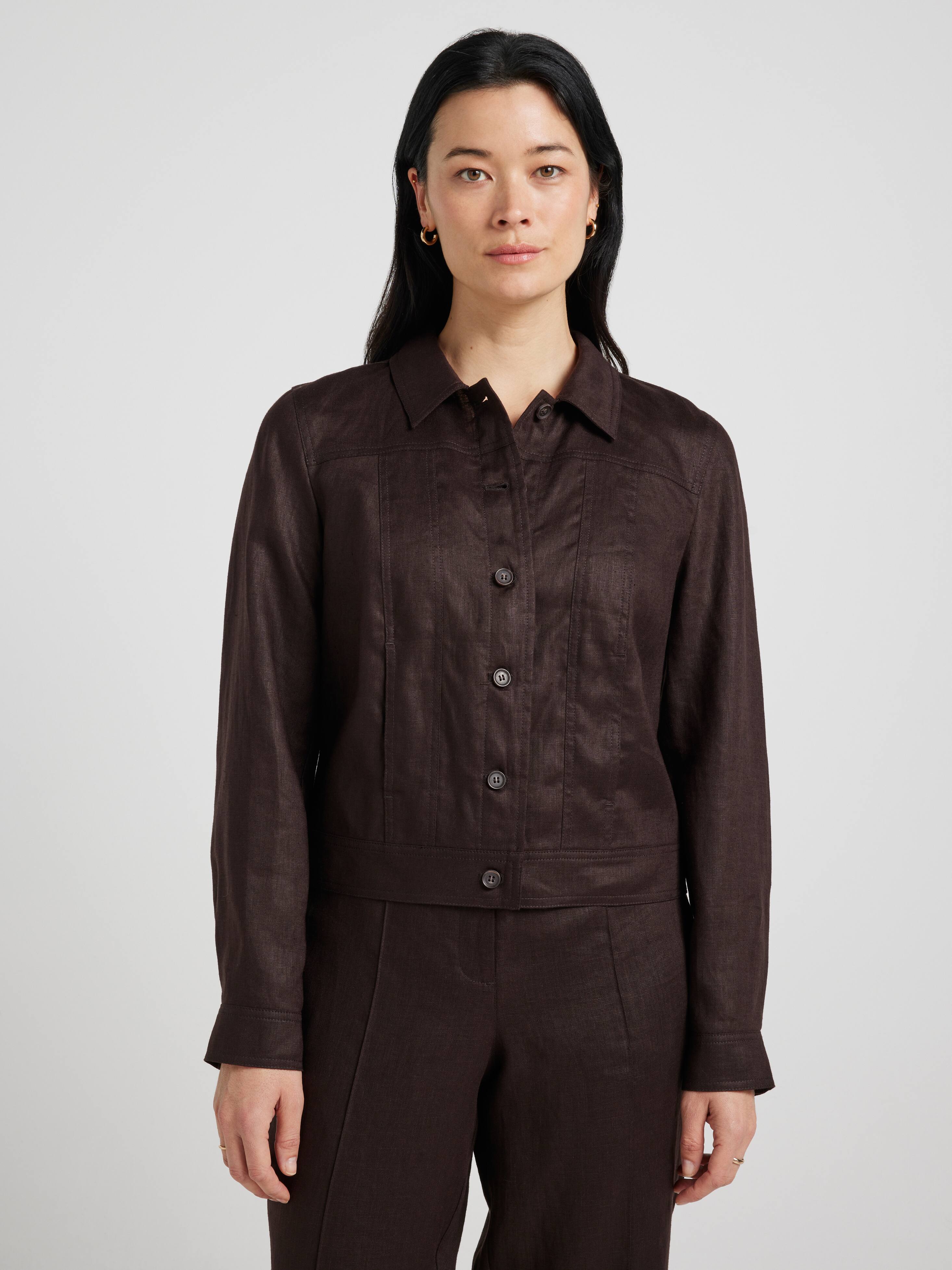 Nadia Linen Jacket