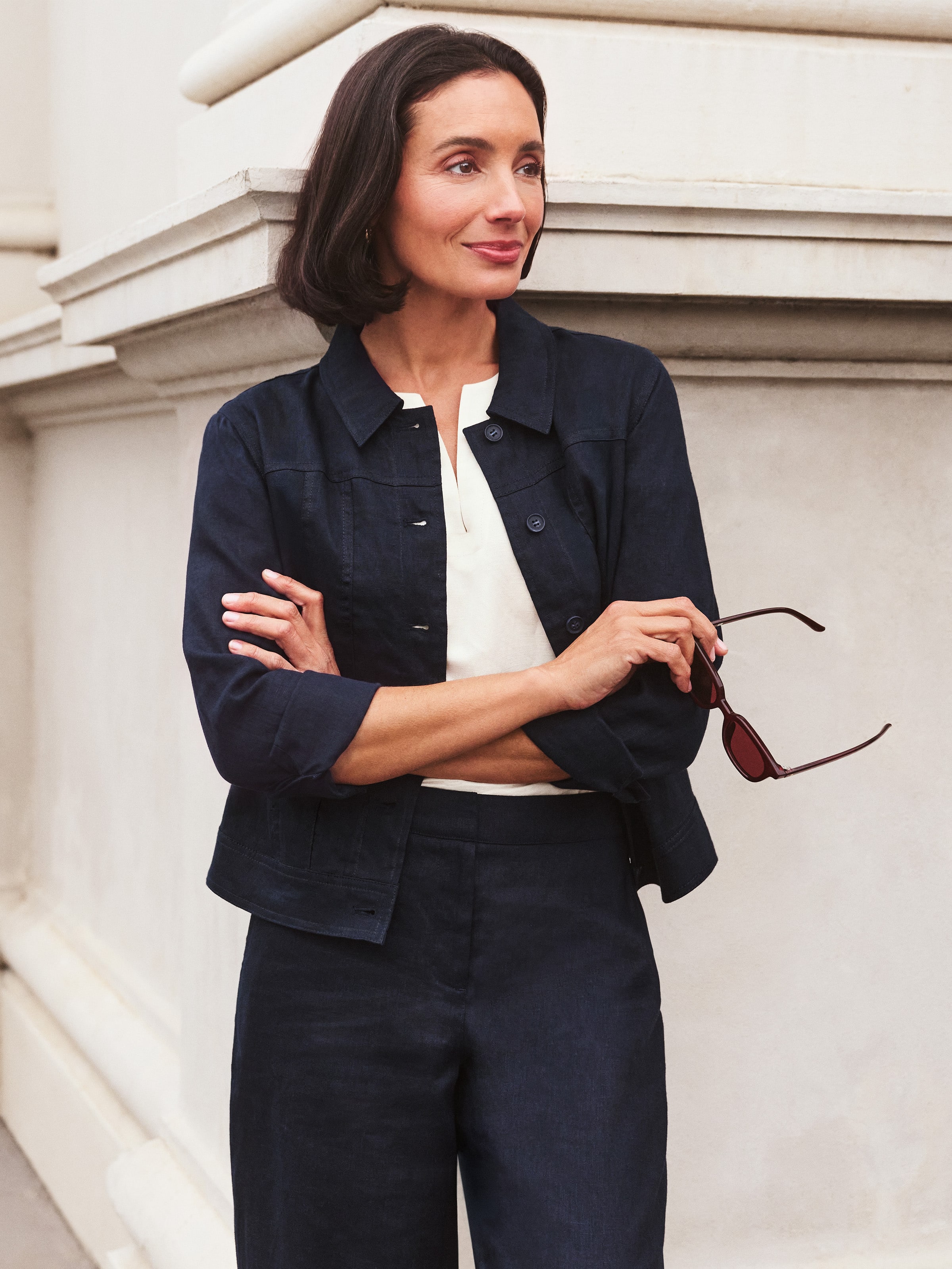 Nadia Linen Jacket
