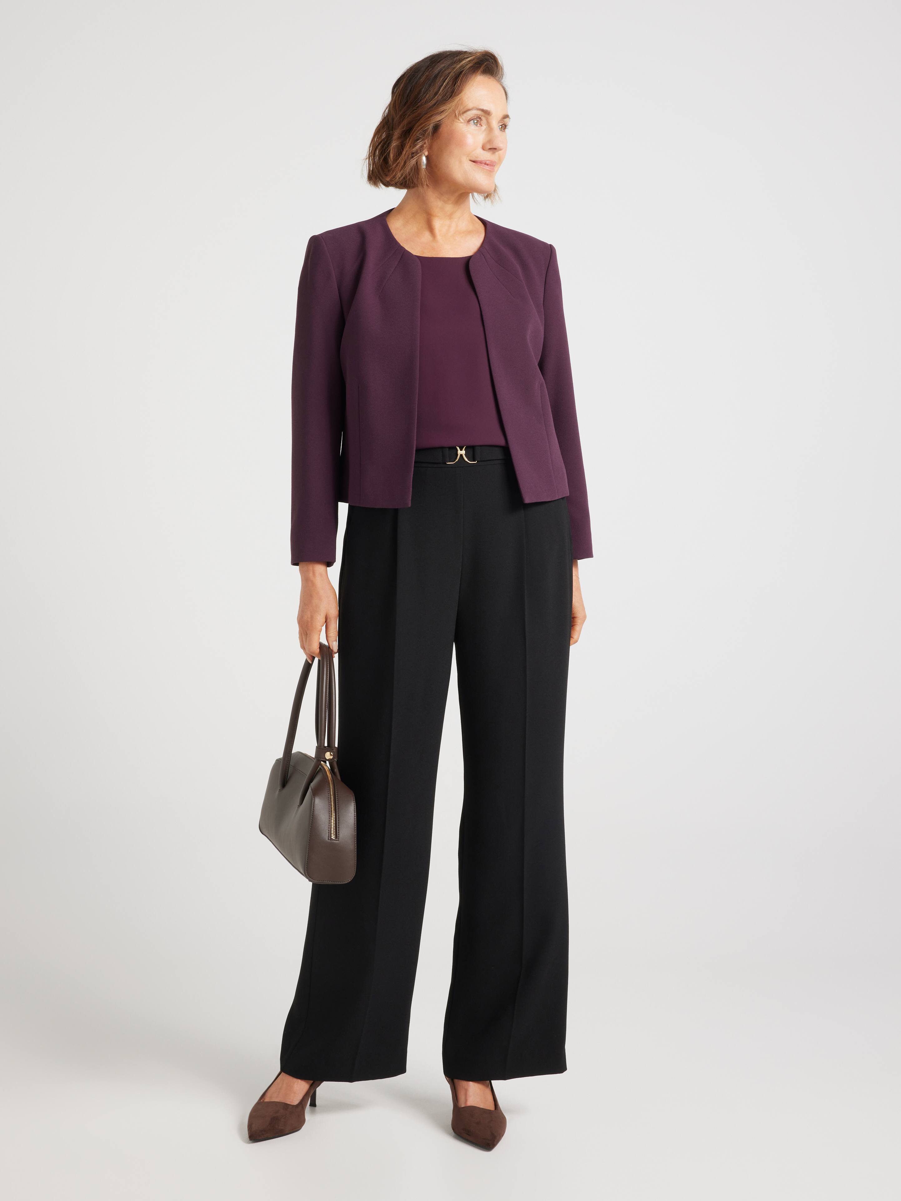 Carly Curved Crop Jacket