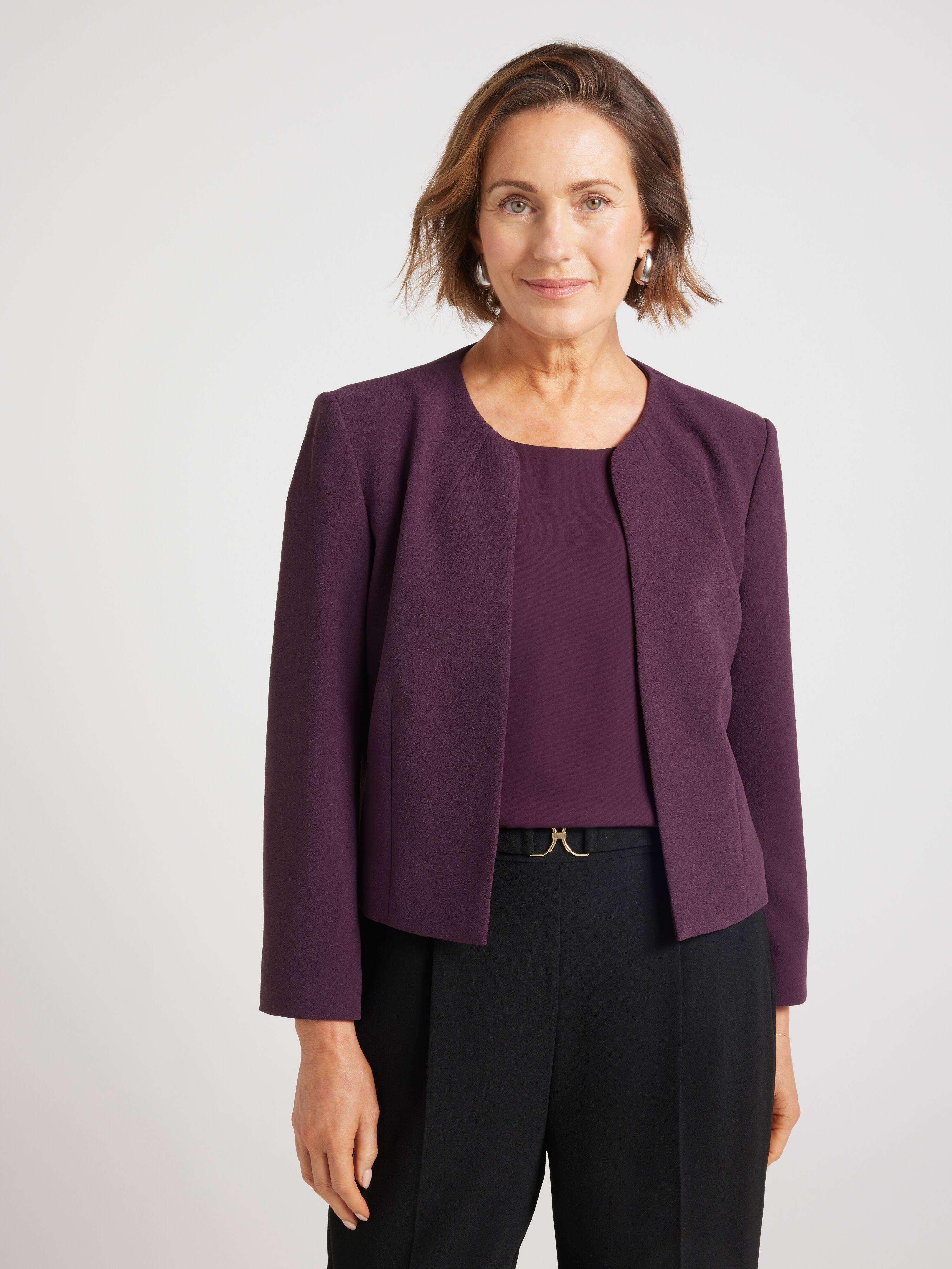 Carly Curved Crop Jacket