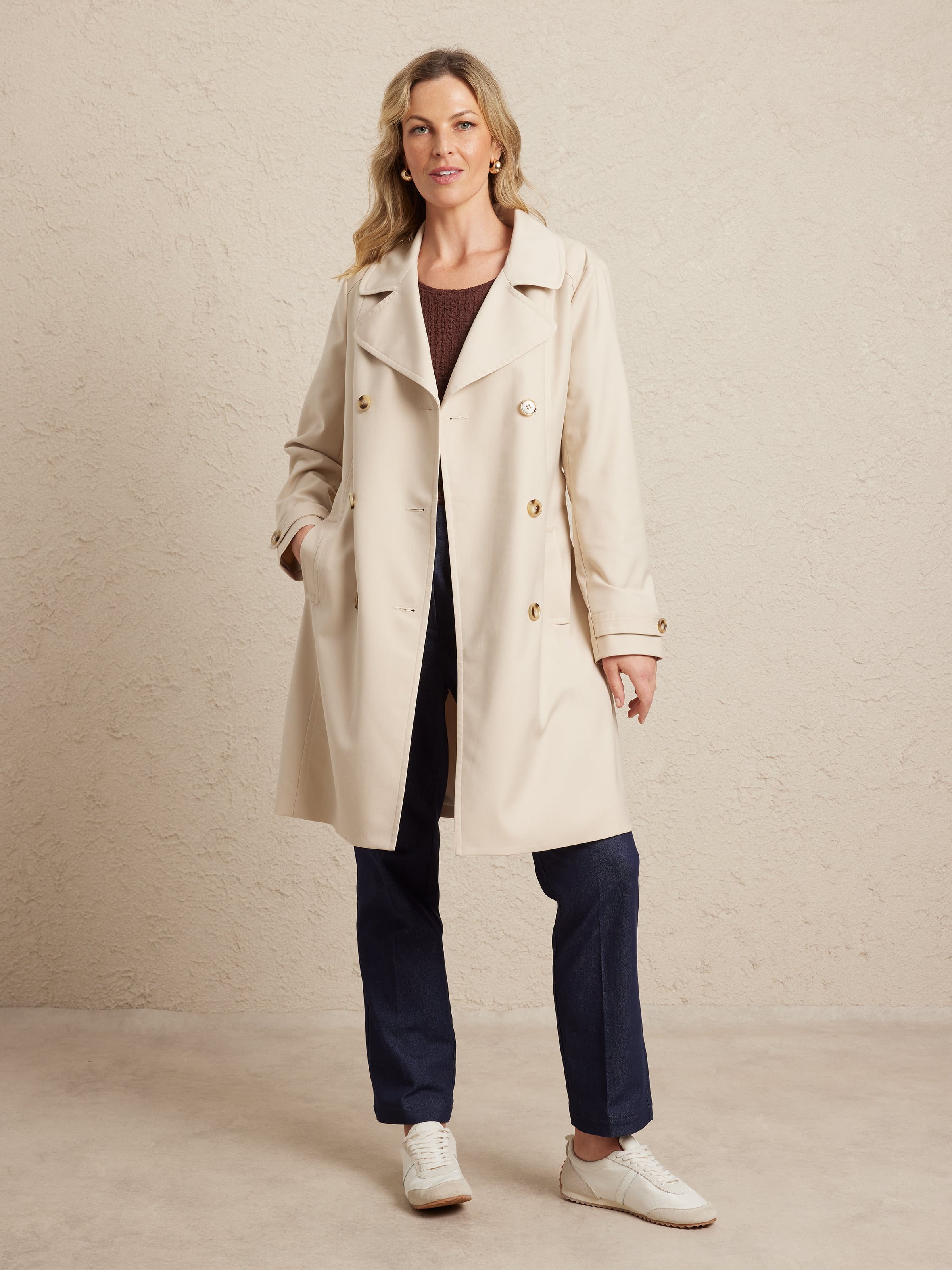 Chloe Double Breasted Trench