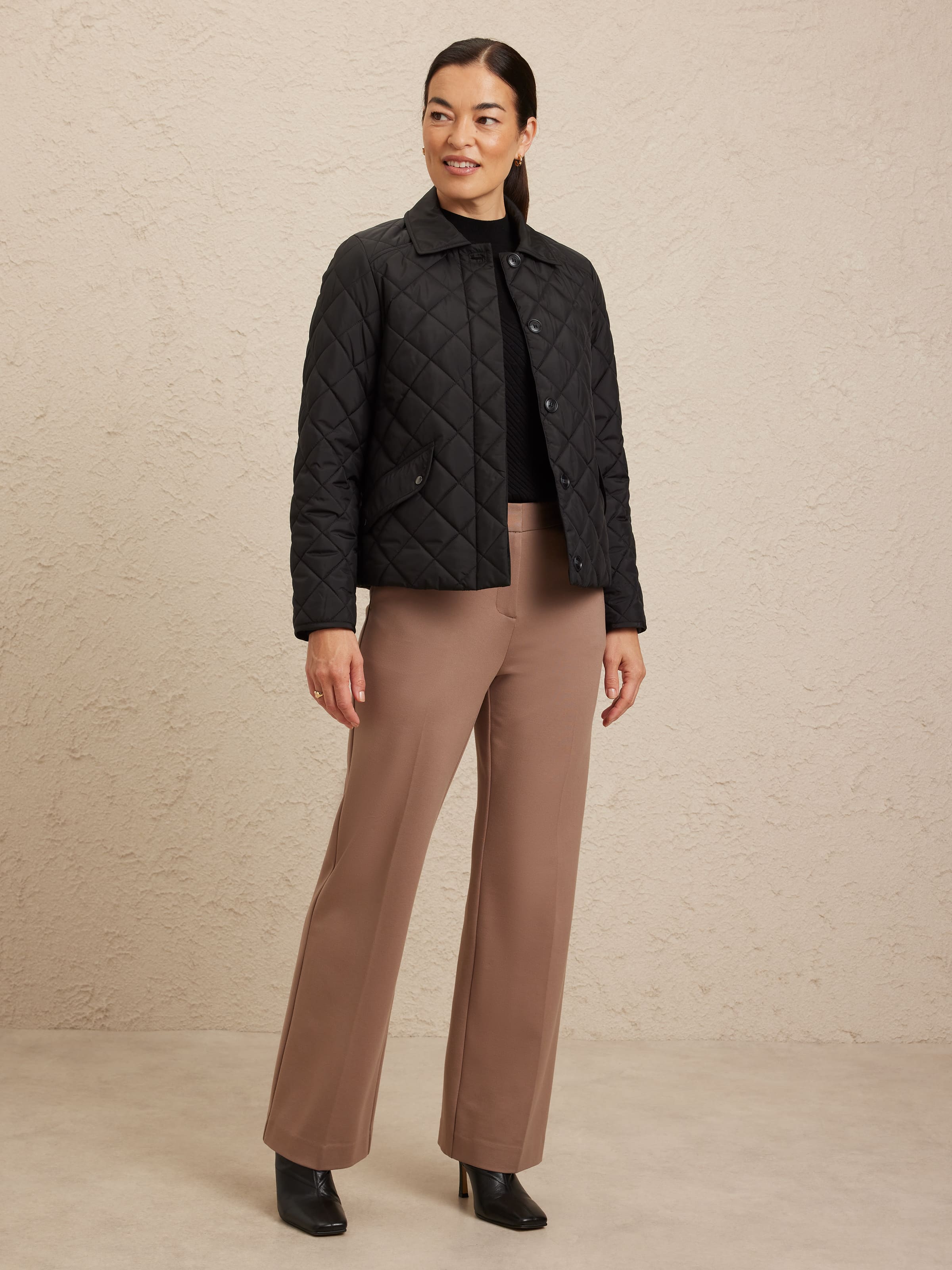 Abby Short Quilted Jacket