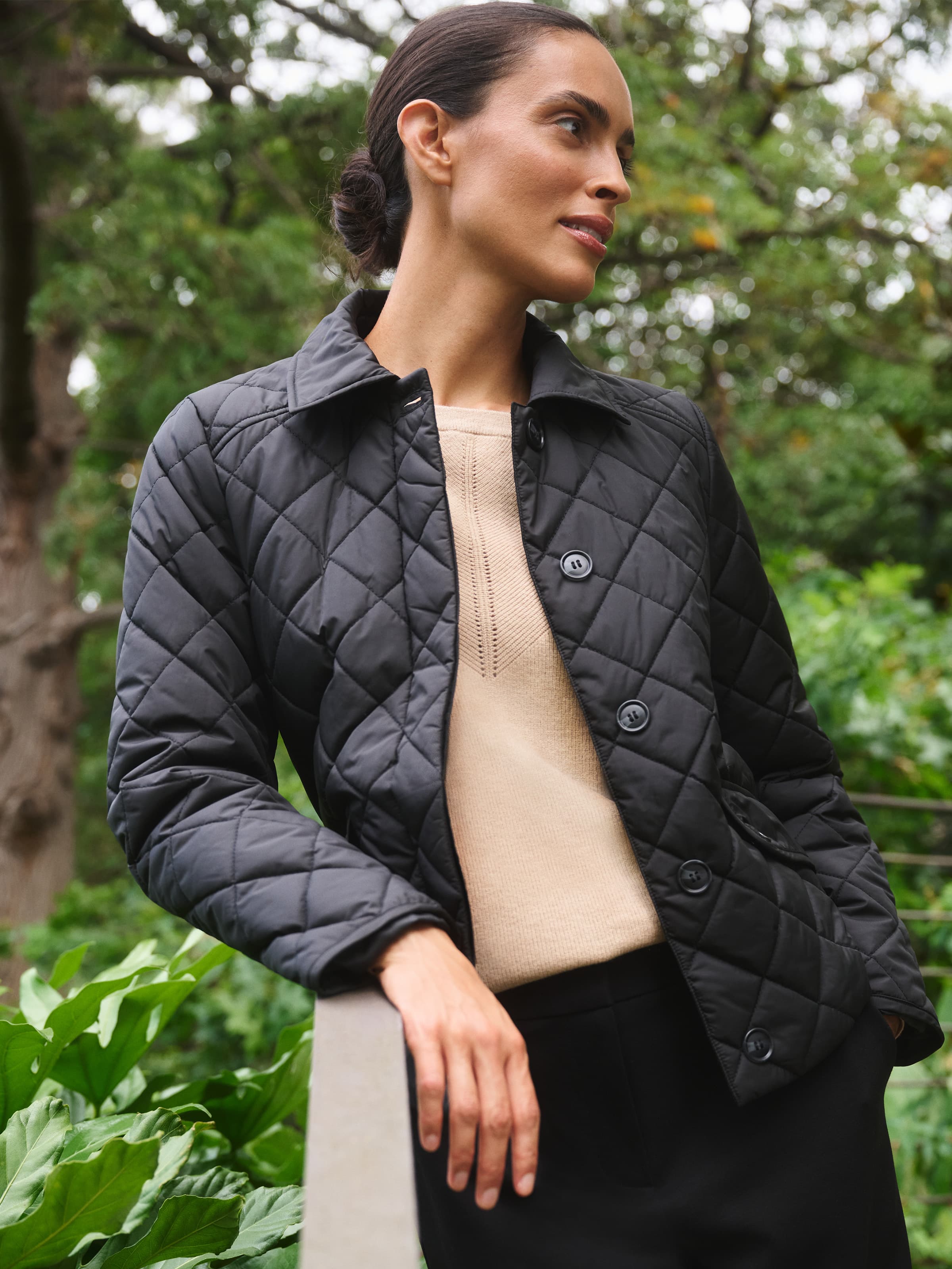 Abby Short Quilted Jacket