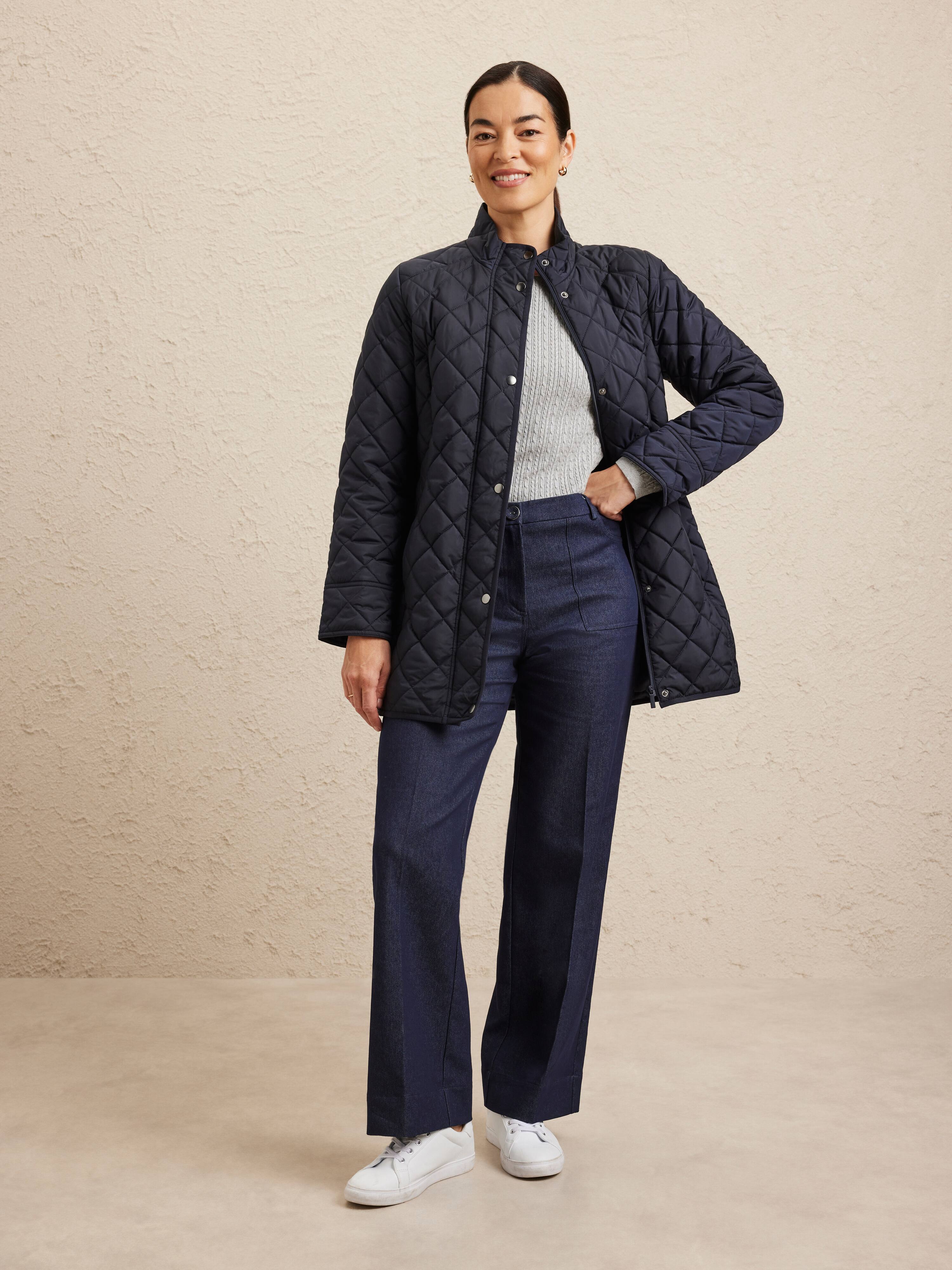 Ellie Longline Quilted Jacket