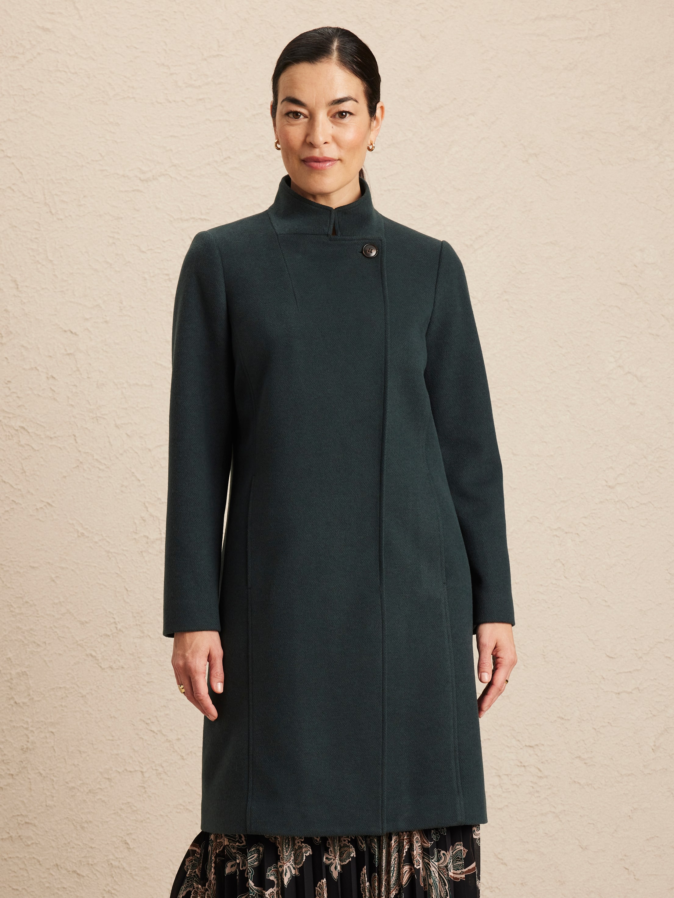 Willow Funnel Neck Coat