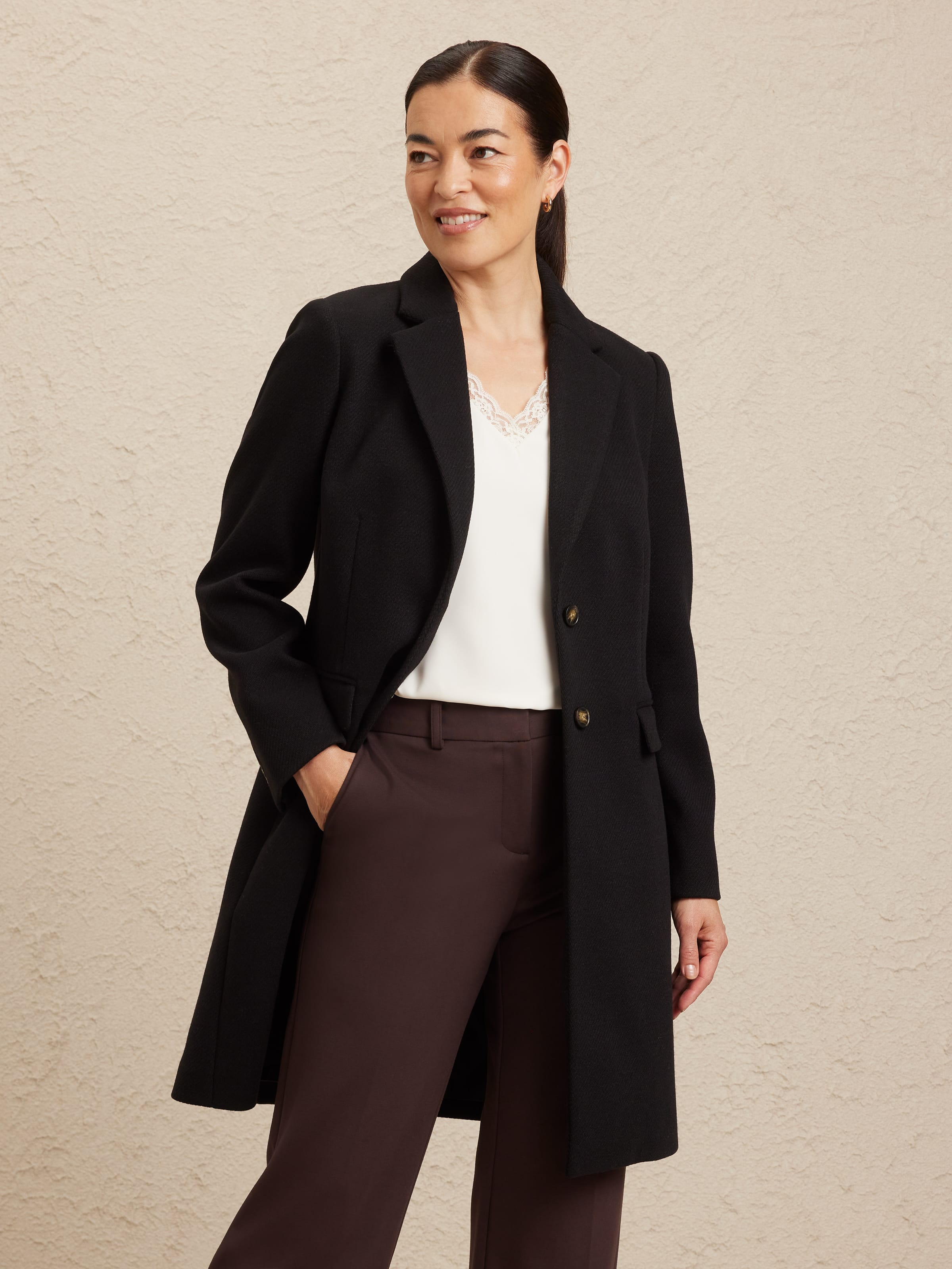 Eva Single Breasted Coat