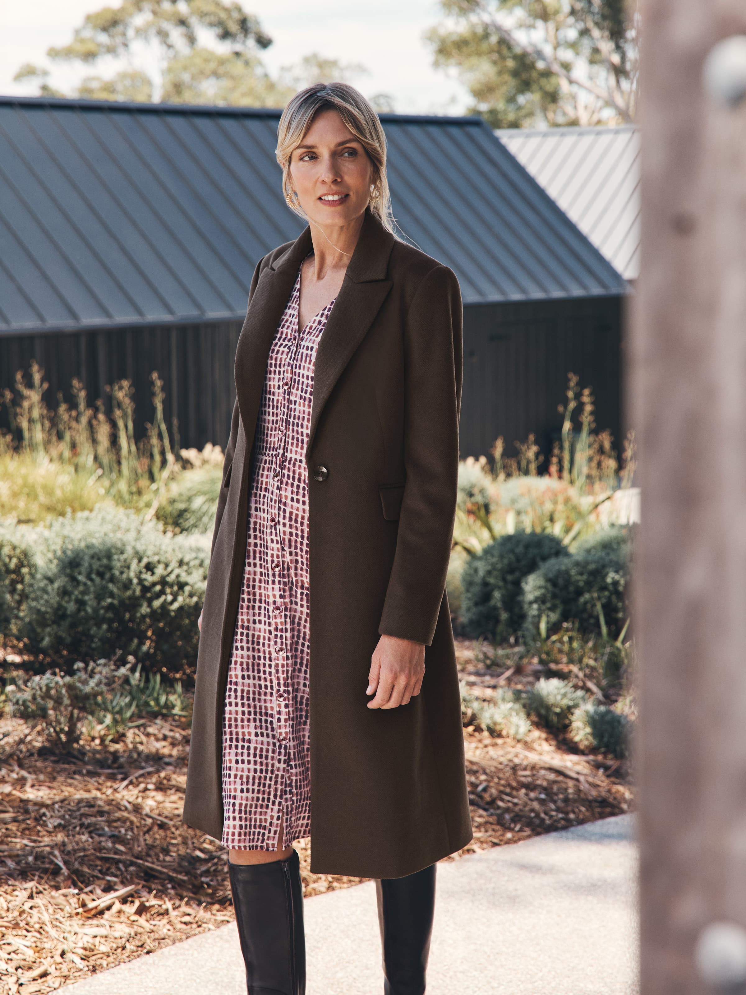 Olivia Longline Coat