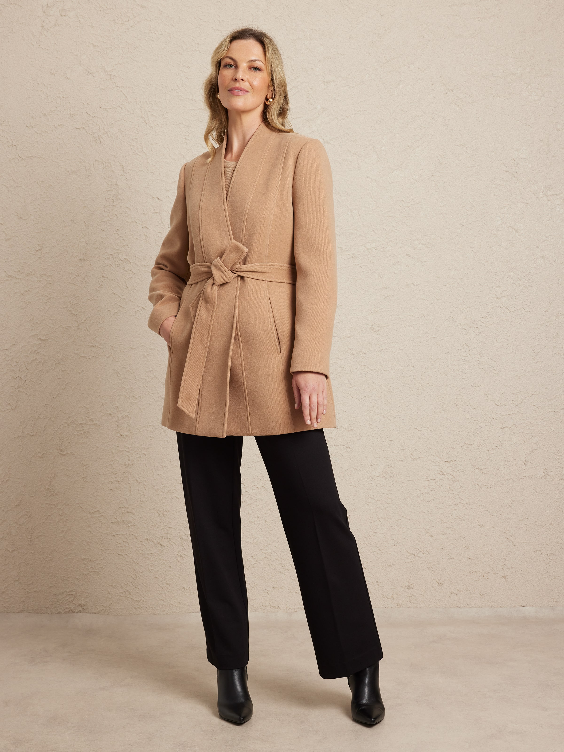 Lydia Panel Detail Coat