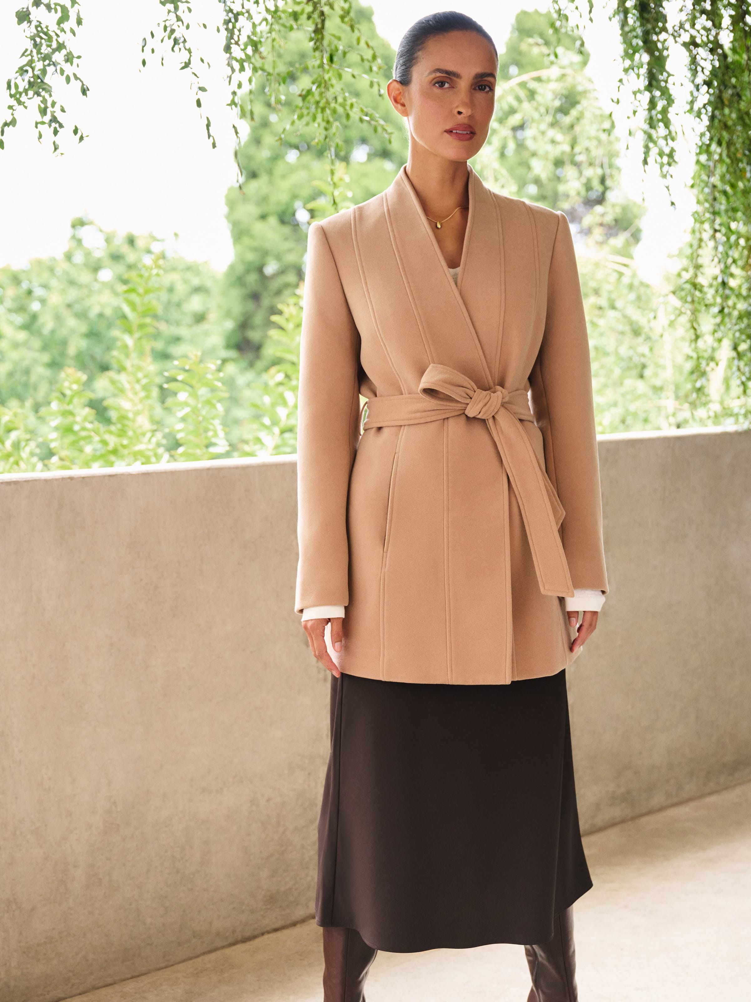 Lydia Panel Detail Coat