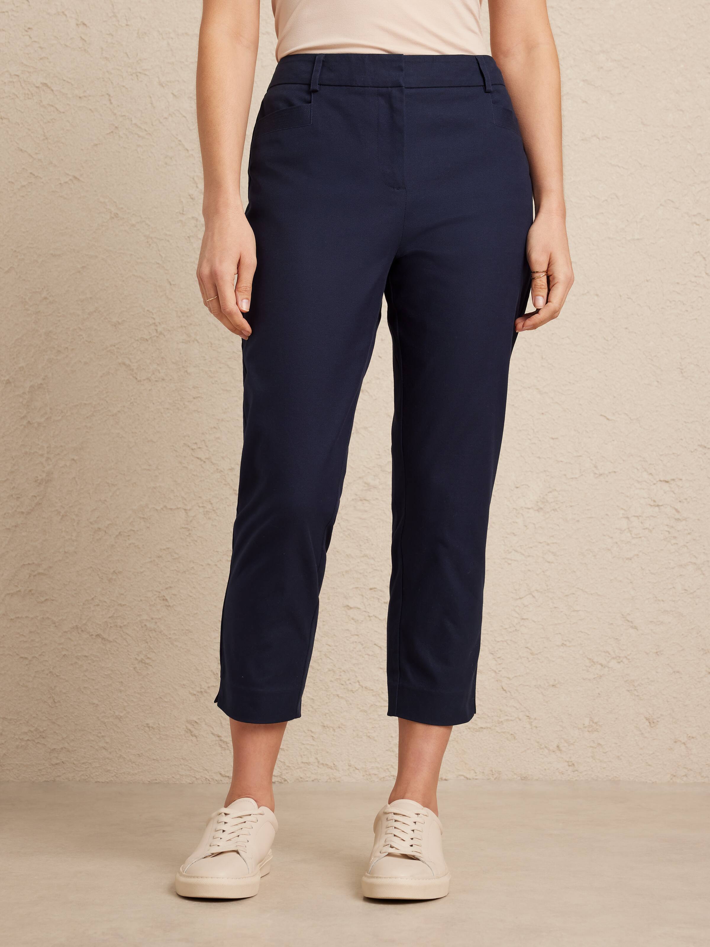 Oxford Capri Pant