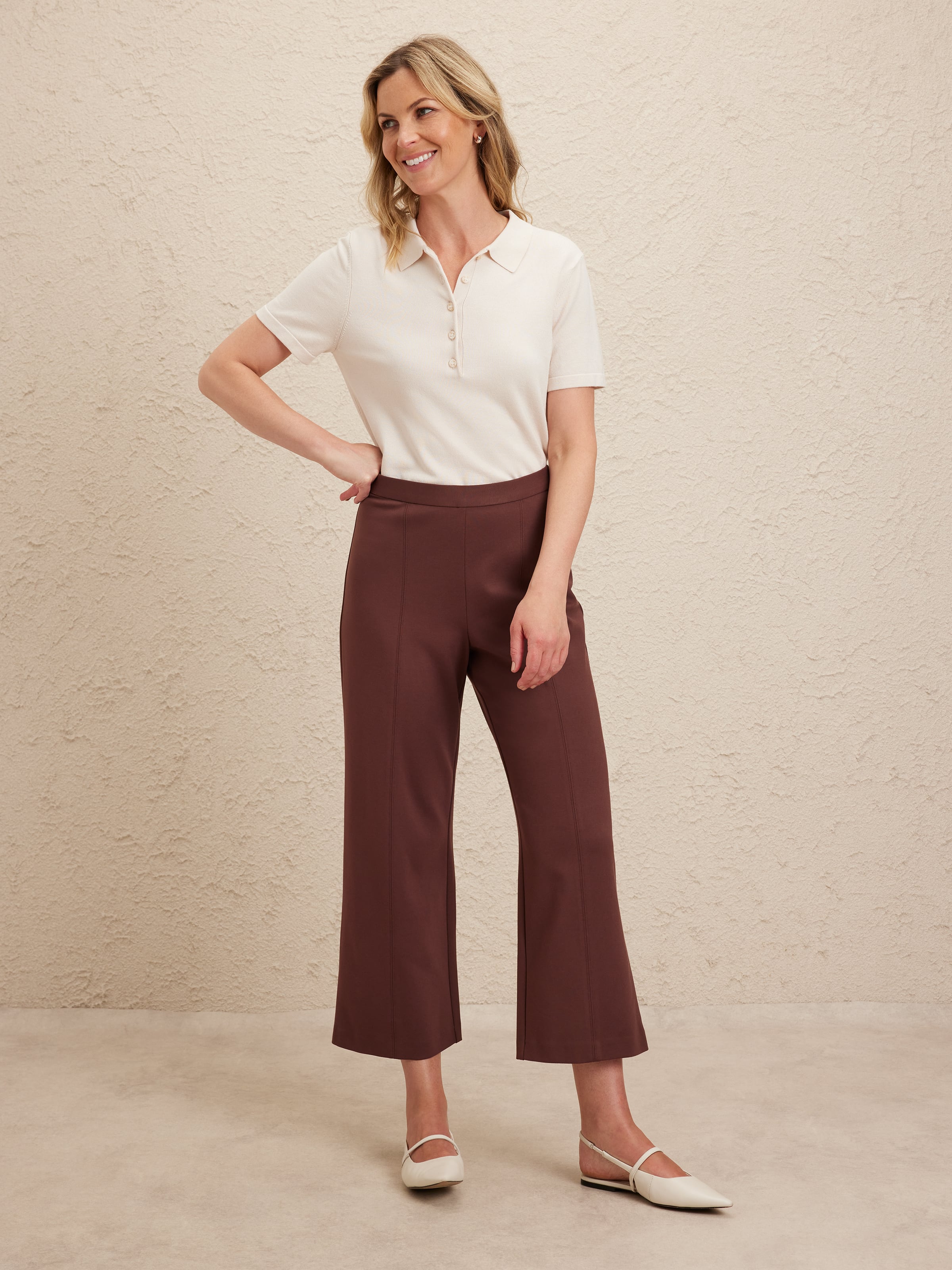 Sonia Ponte Ankle Grazer Pant