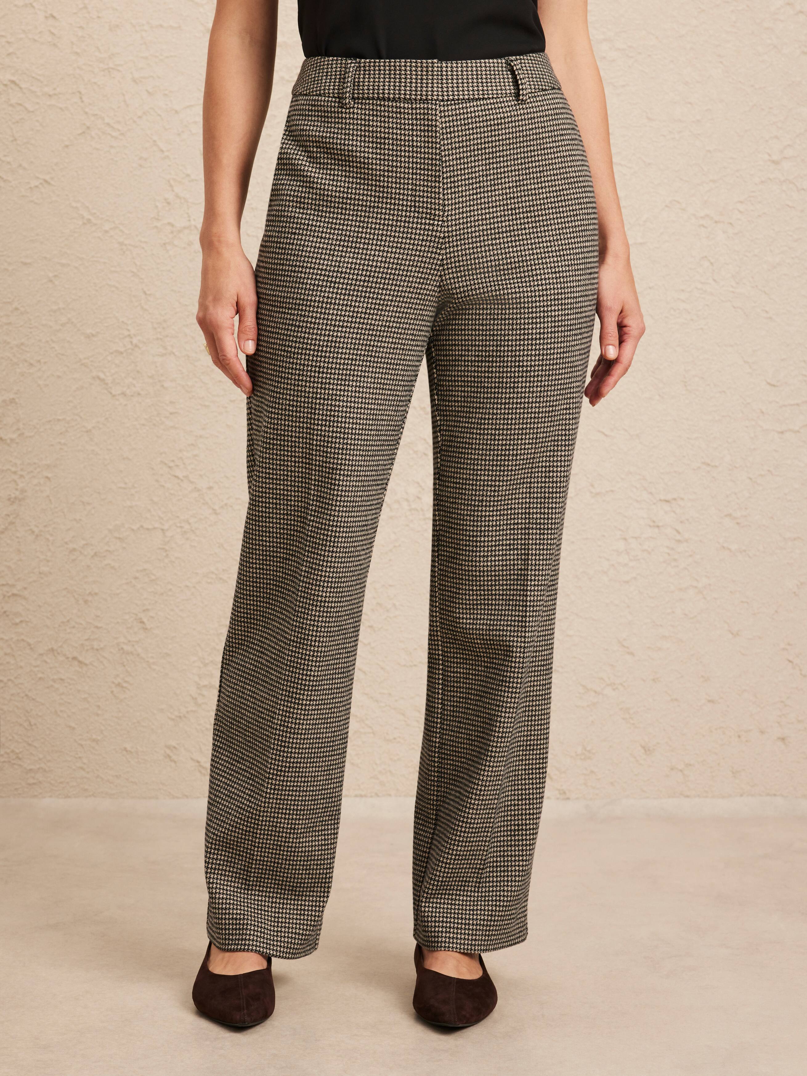 Portia Ponte Straight Pant