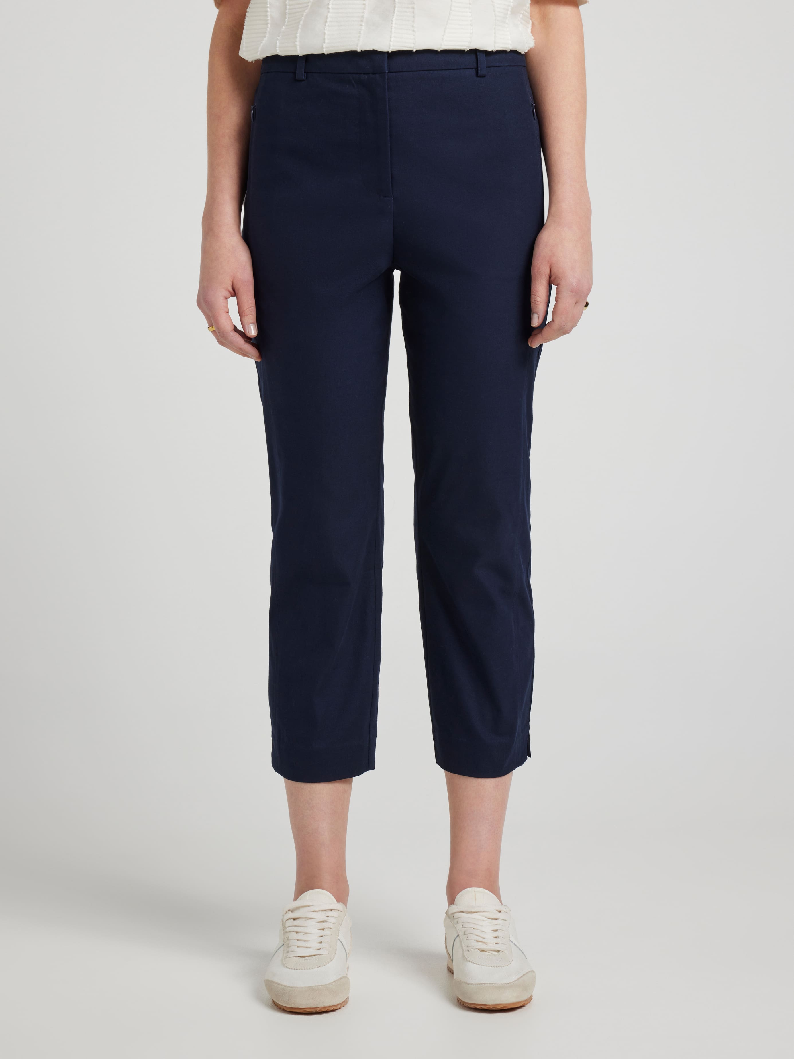 Camille Oxford Capri Pant