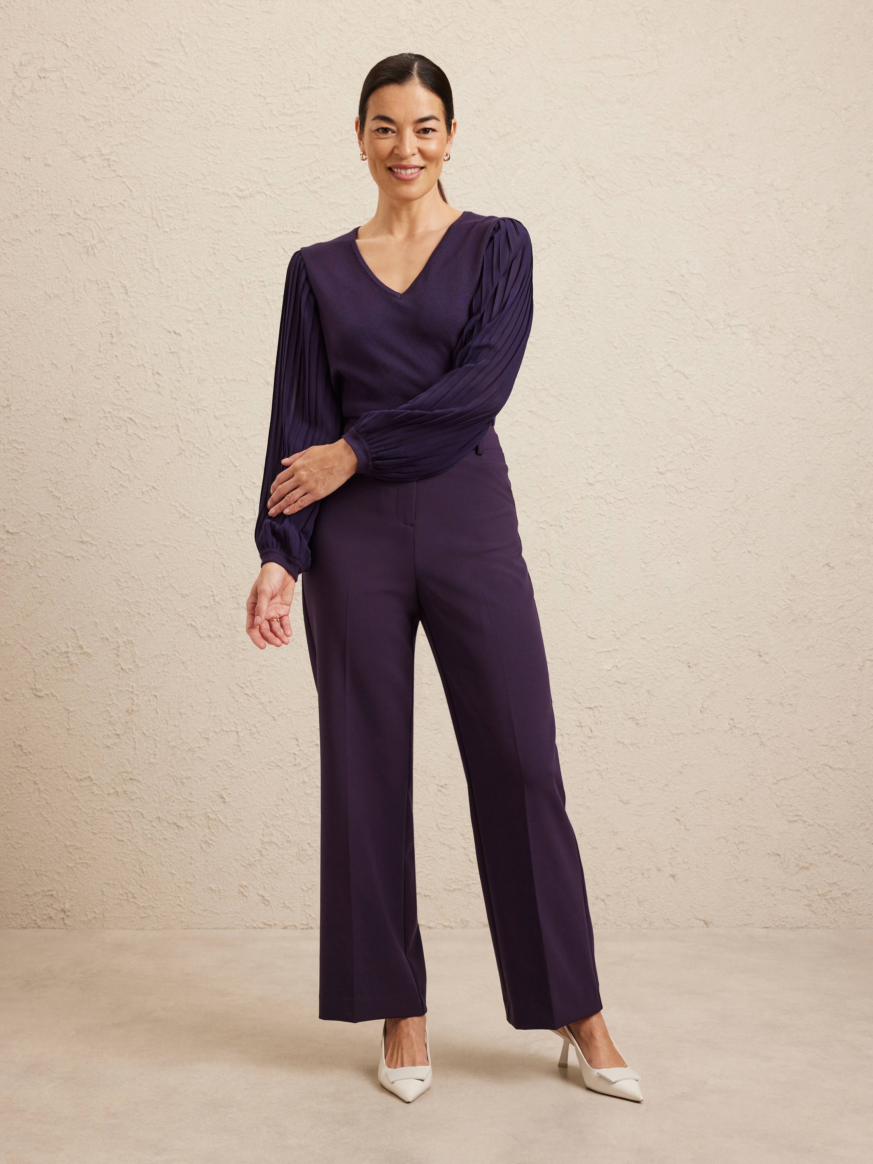 Vanessa Pocket Detail Full Length Pant