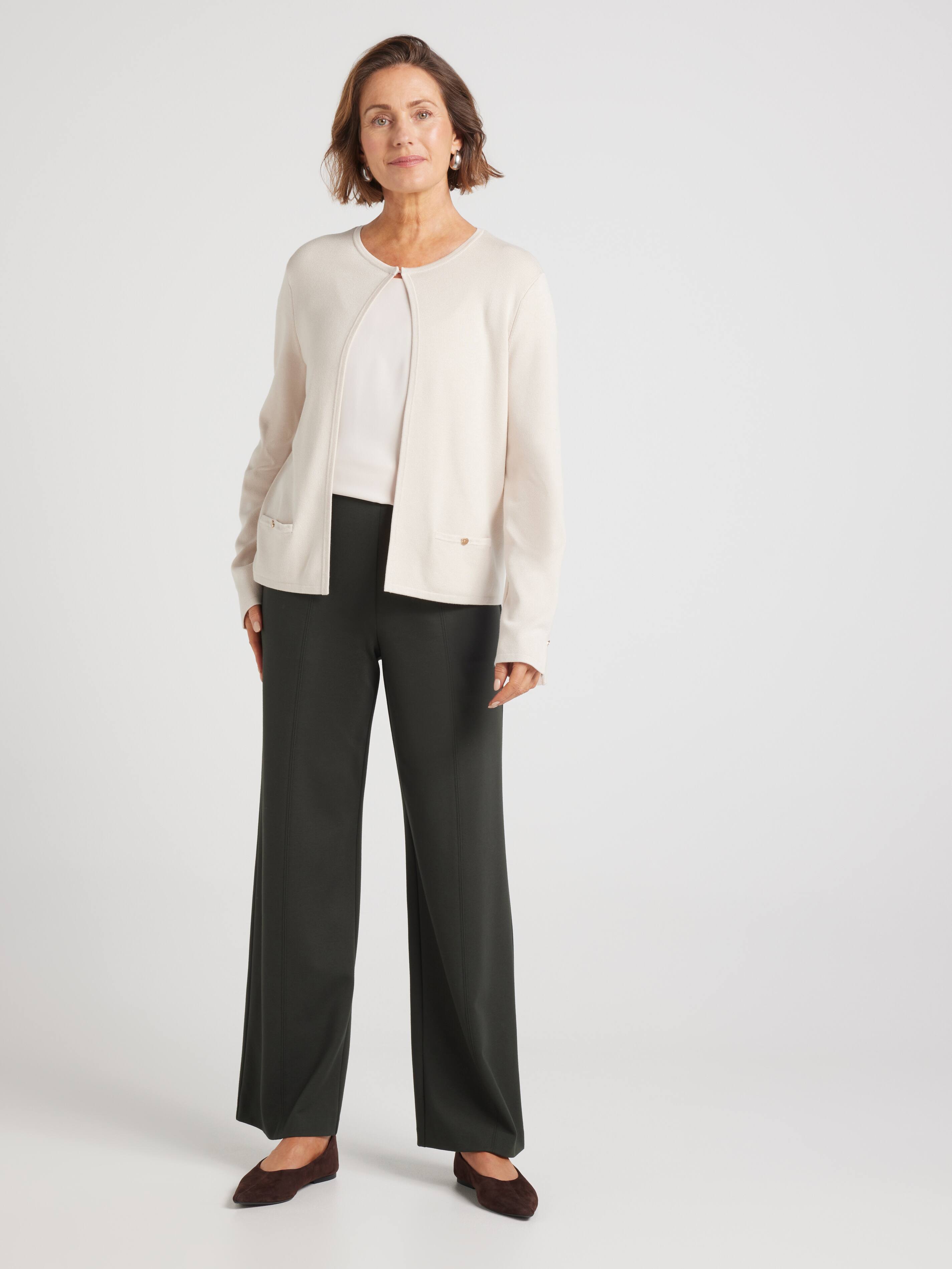 Cleo Seam Detail Ponte Pant