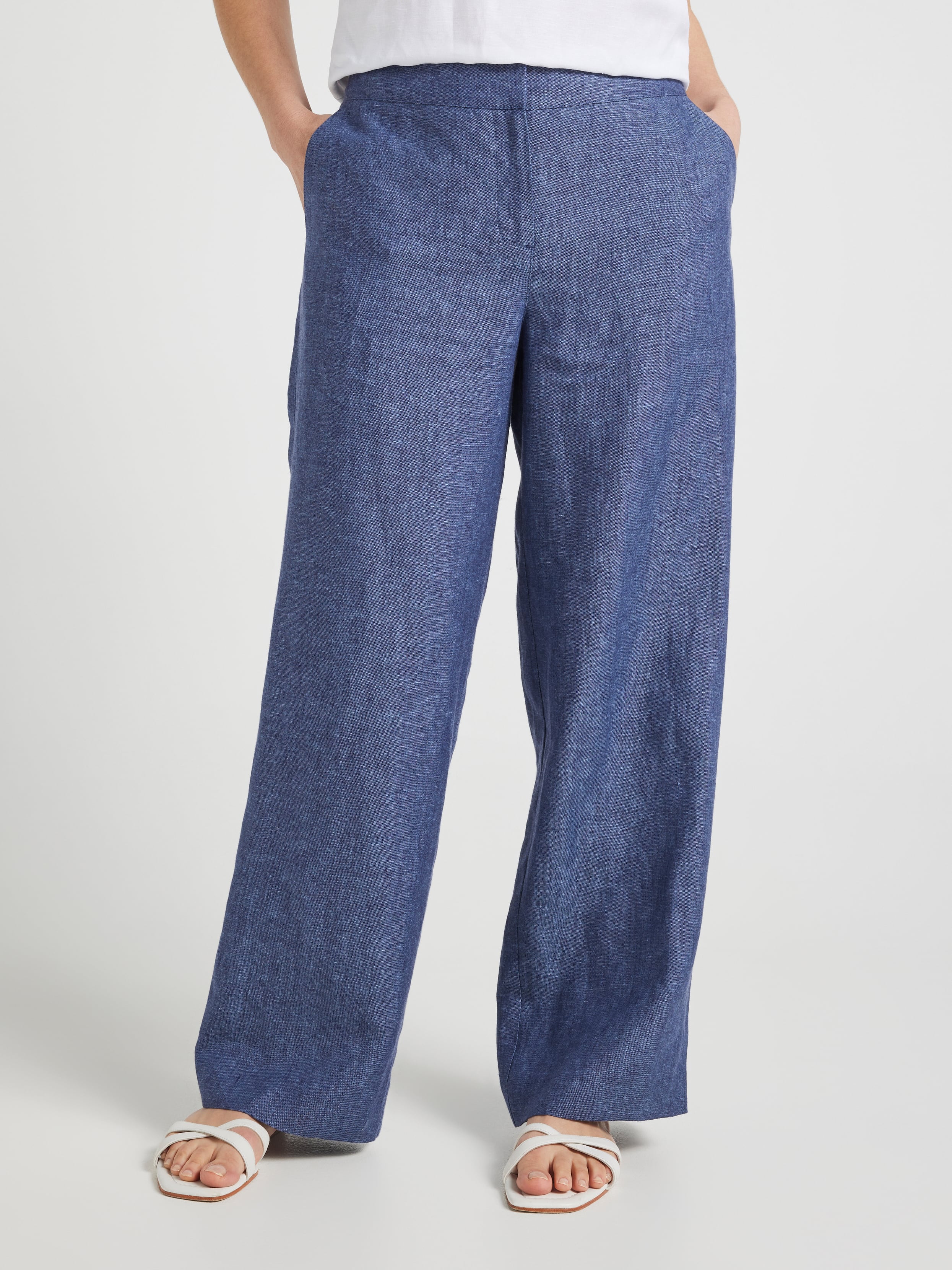 Rue Full Length Relaxed Linen Pant