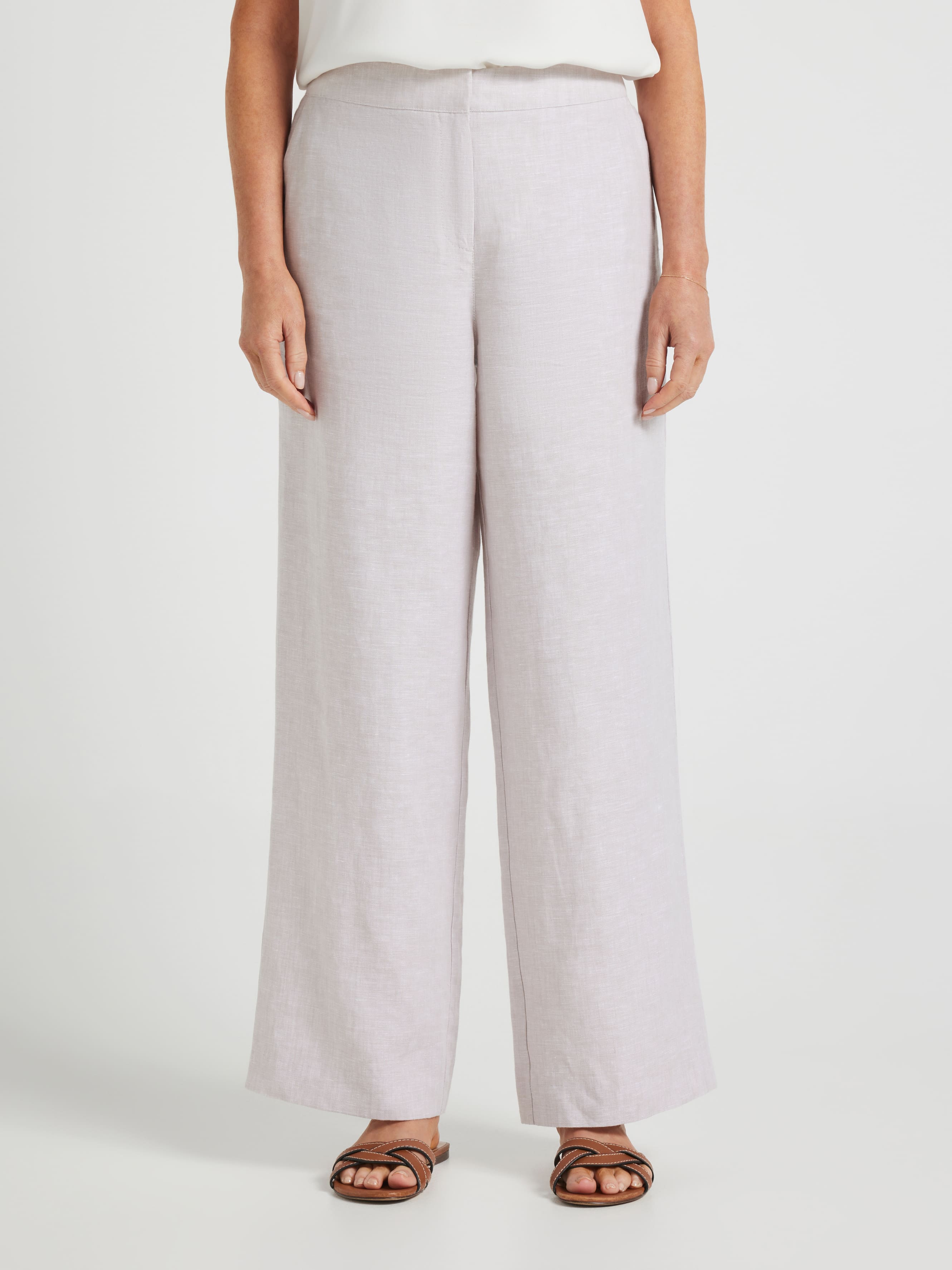 Rue Full Length Relaxed Linen Pant