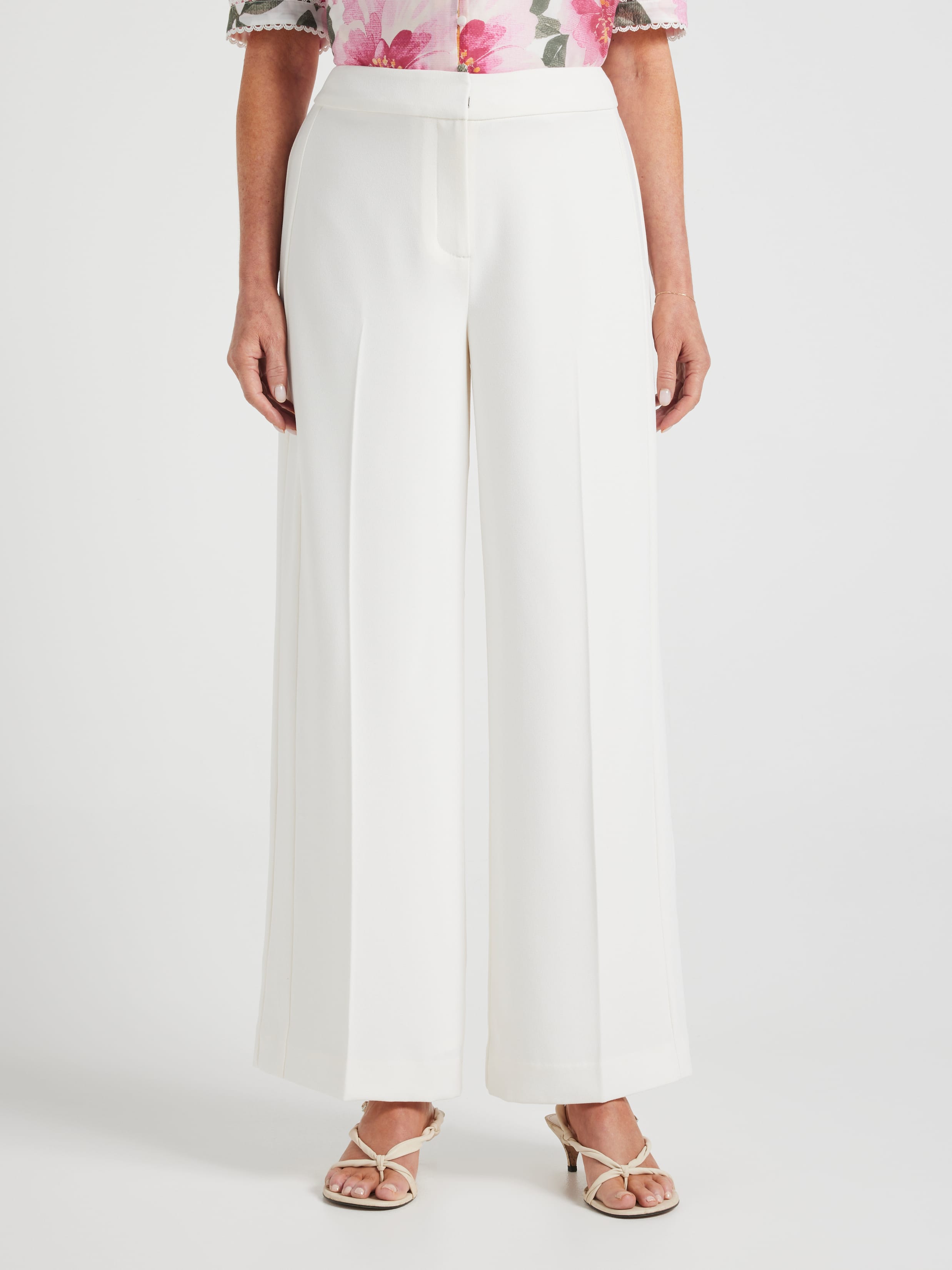 Sarita Seam Detail Crepe Pant