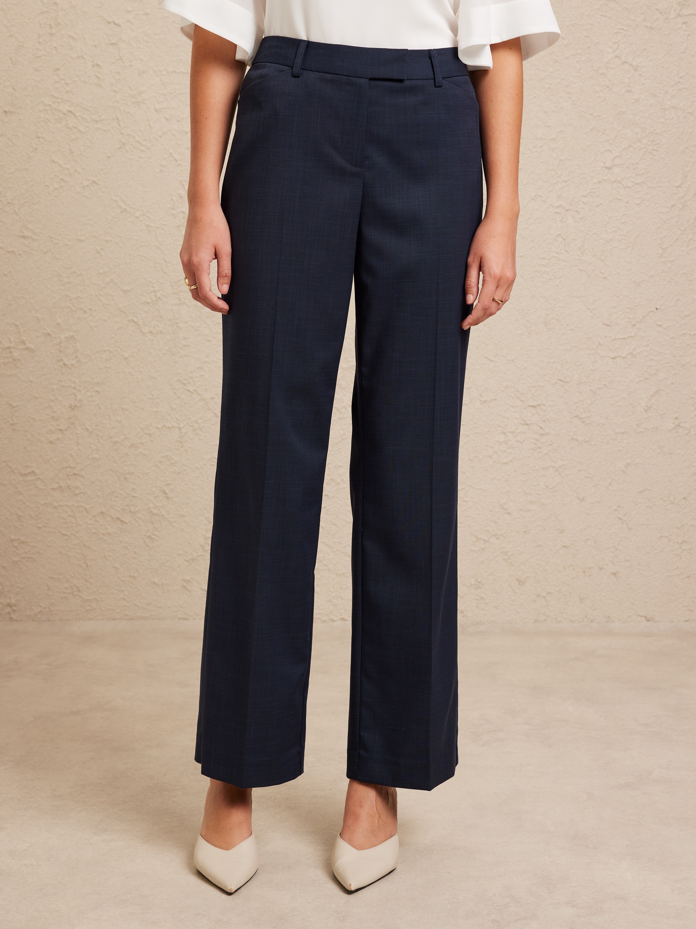 Pve Crosshatch Suit Pant