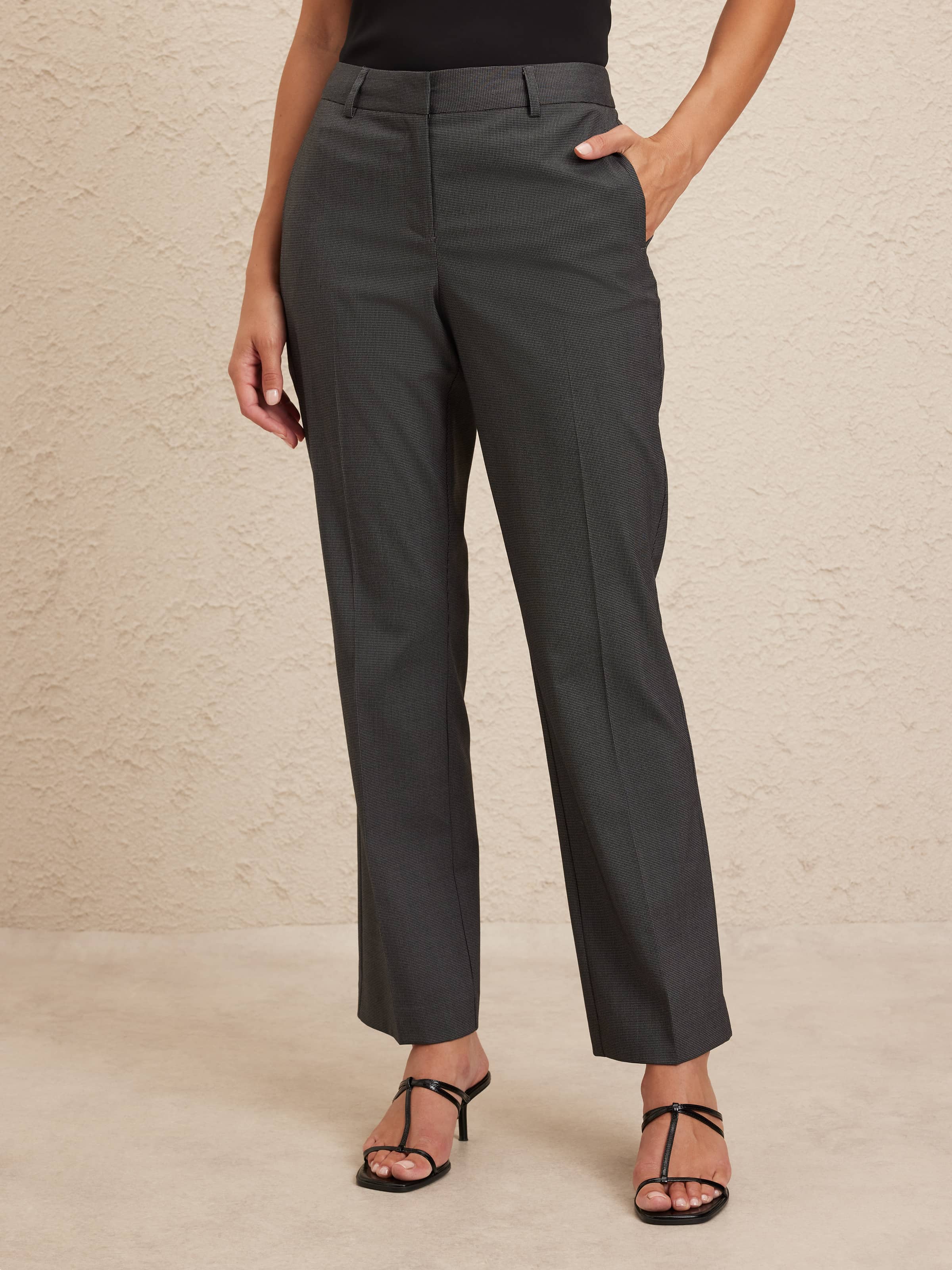 Jasmine Straight Suit Pant
