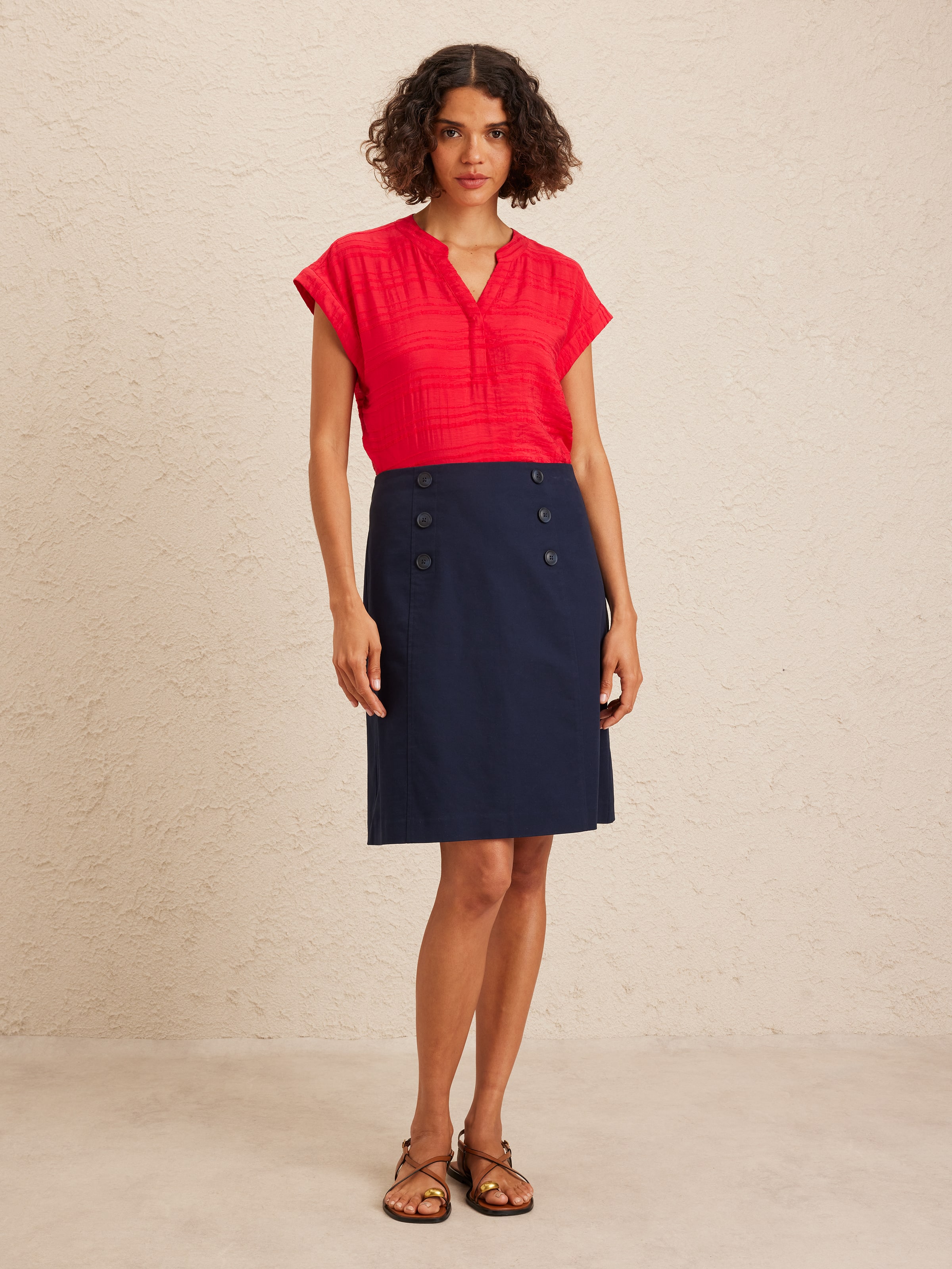 Nautical Oxford Skirt