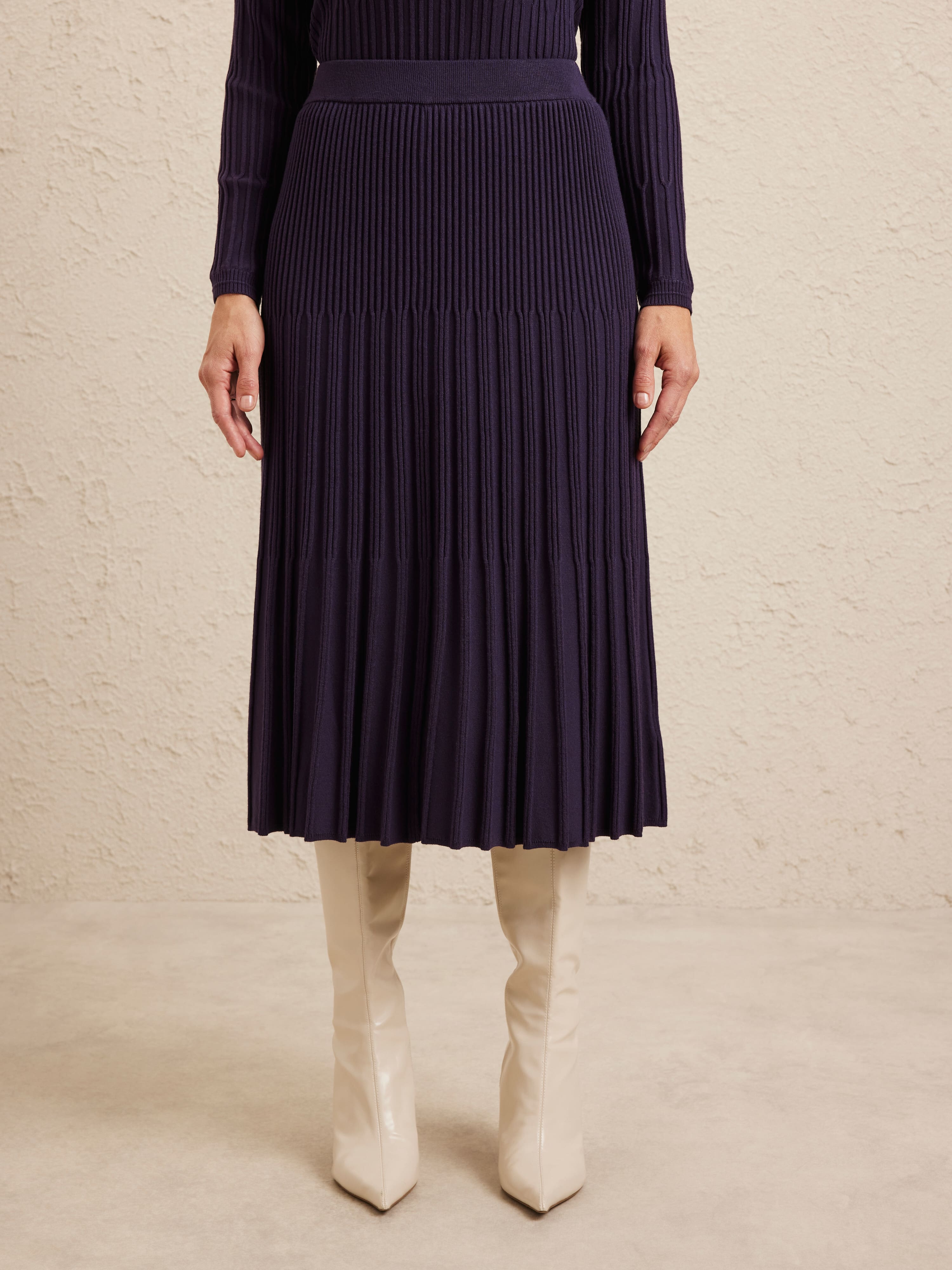 Seville Variegated Rib Skirt