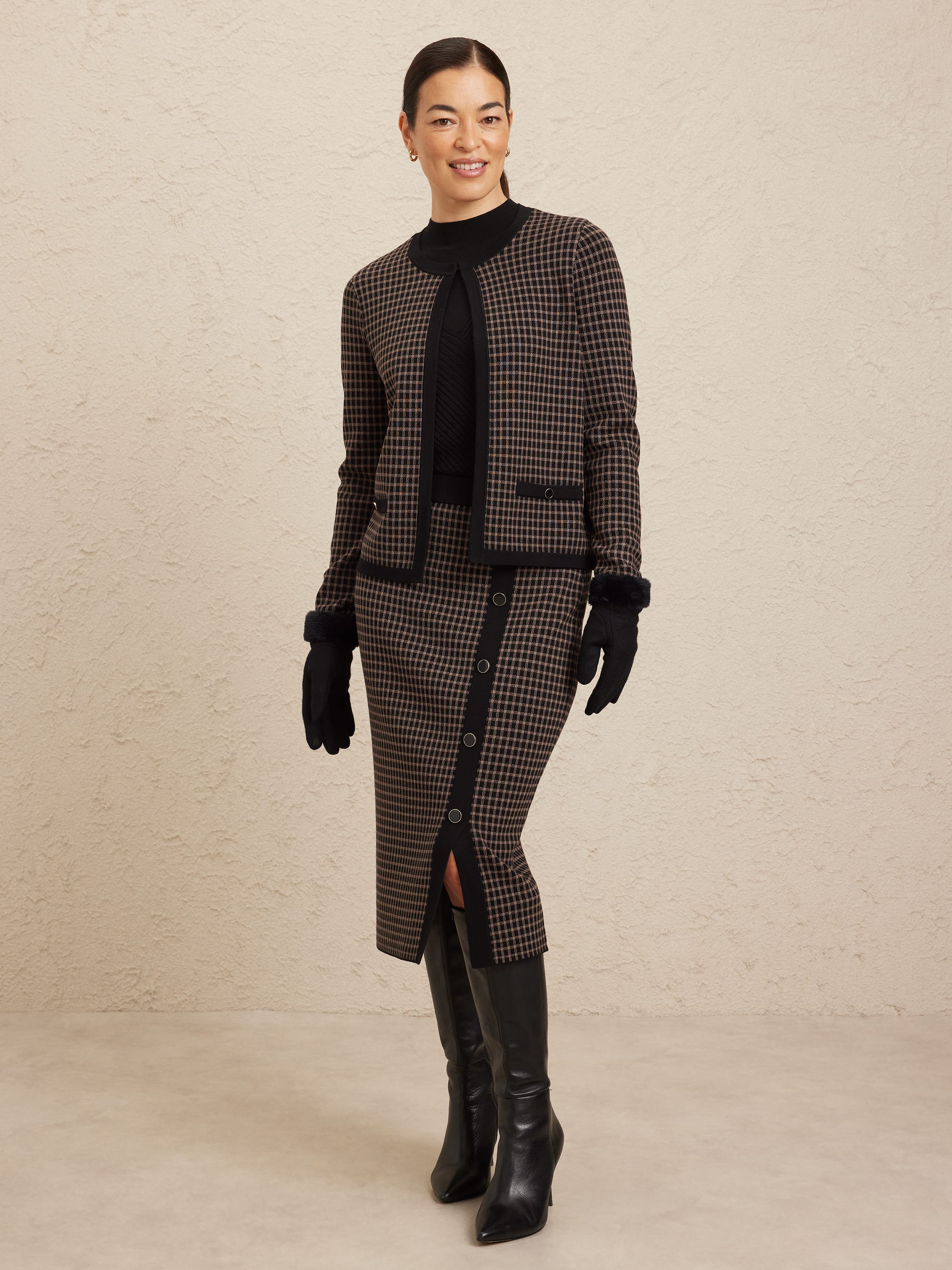 Florence Knit Pencil Skirt