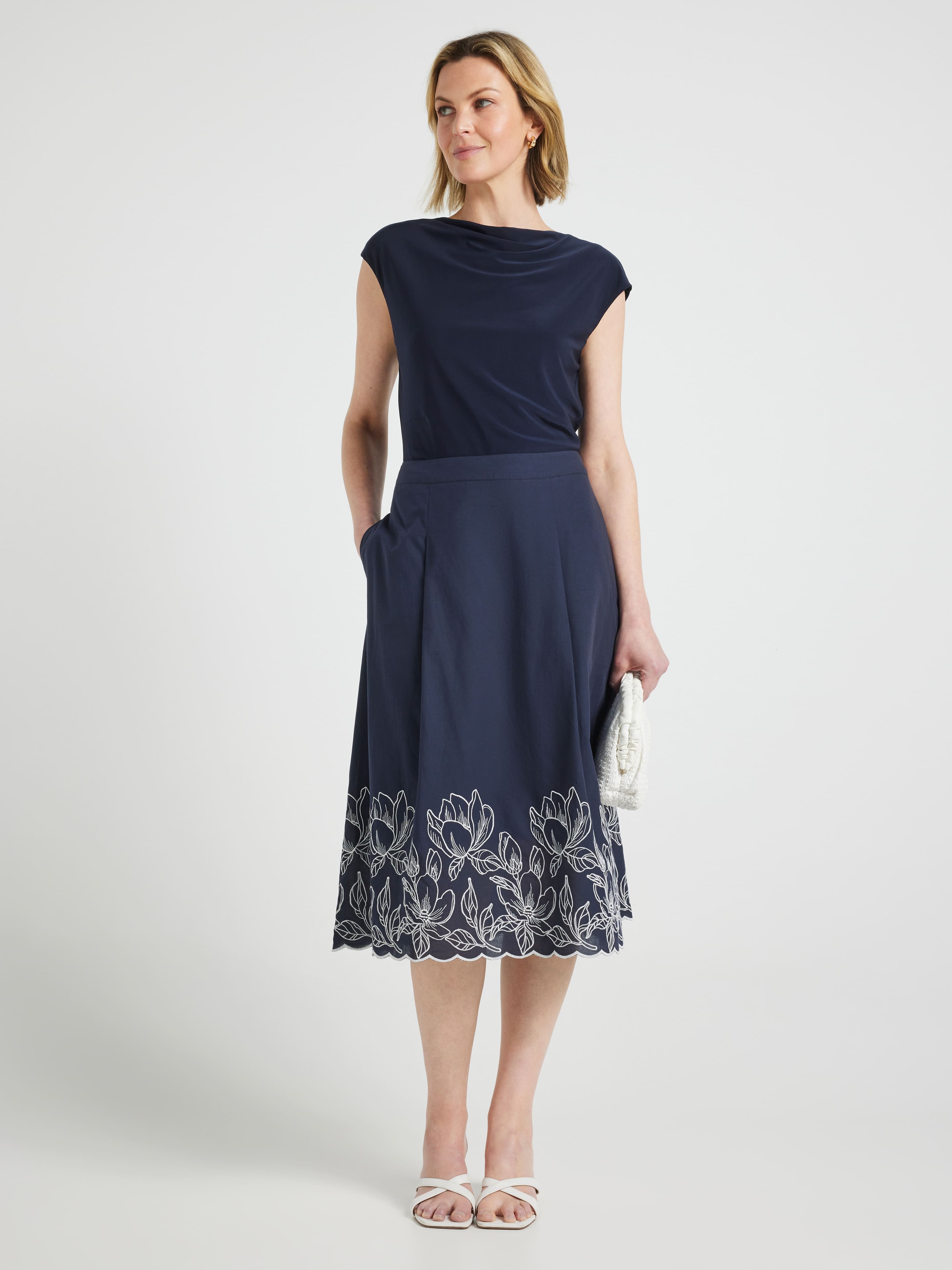 Bria Cotton Skirt